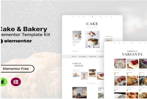 Product Image - Tiffa – Cake & Bakery Elementor Template Kit