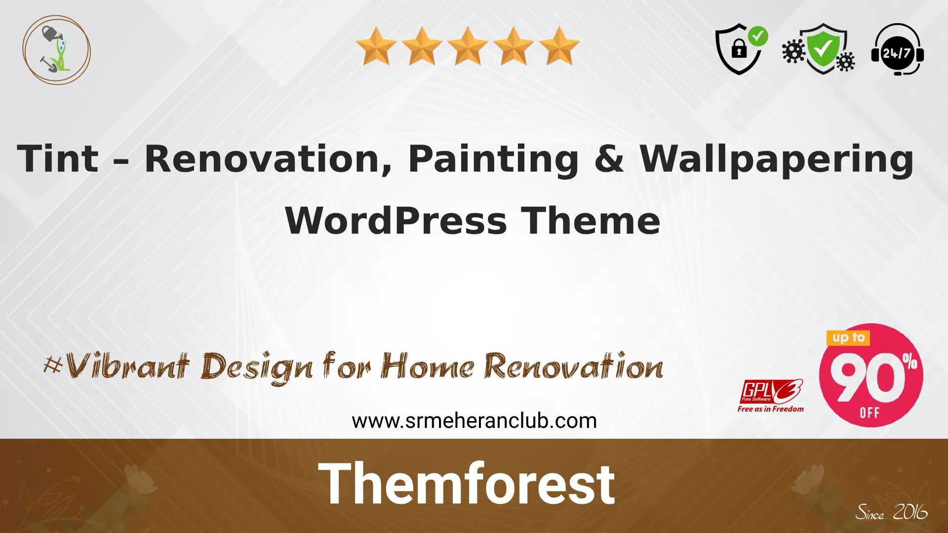 Tint – Renovation, Painting & Wallpapering WordPress Theme