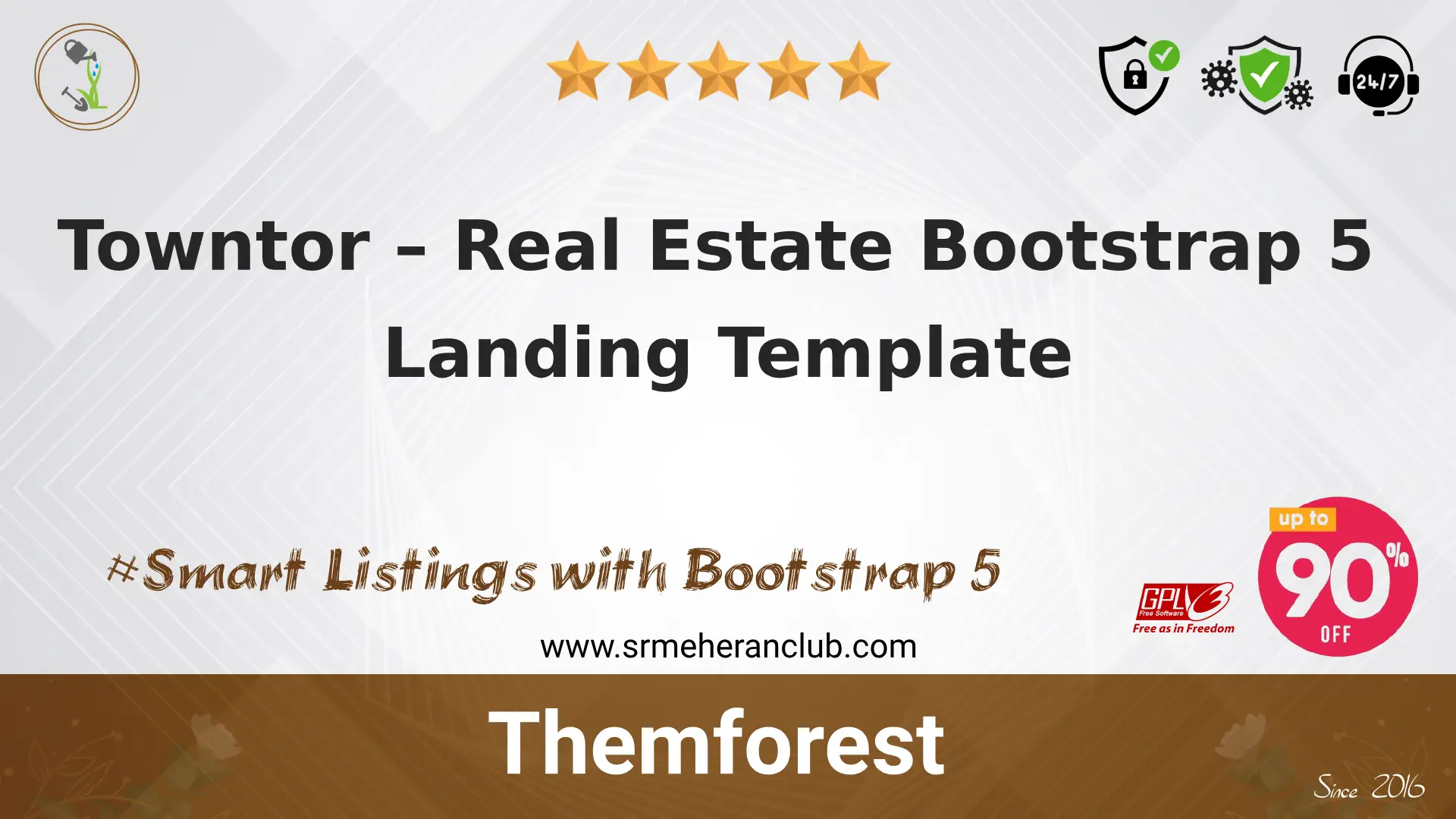 Towntor – Real Estate Bootstrap 5 Landing Template