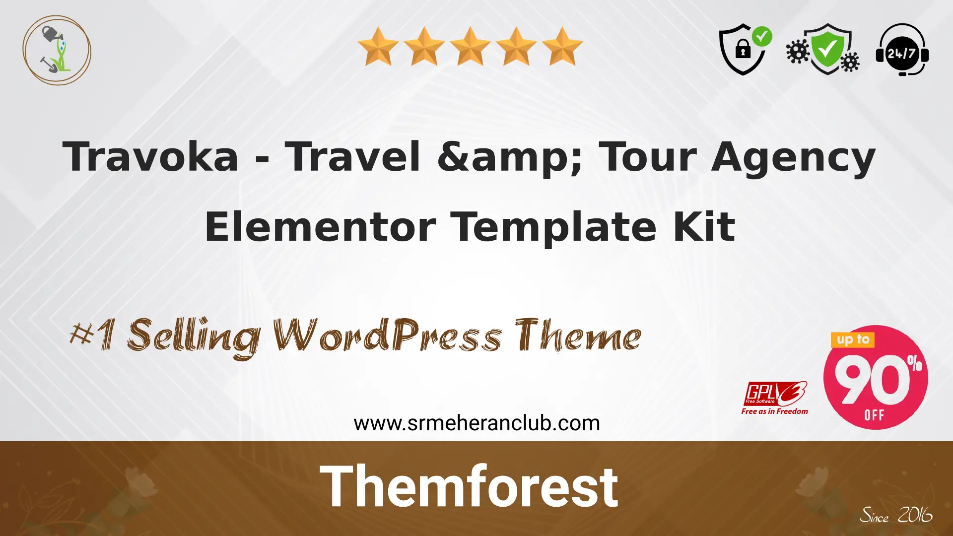 Travoka – Travel & Tour Agency Elementor Template Kit