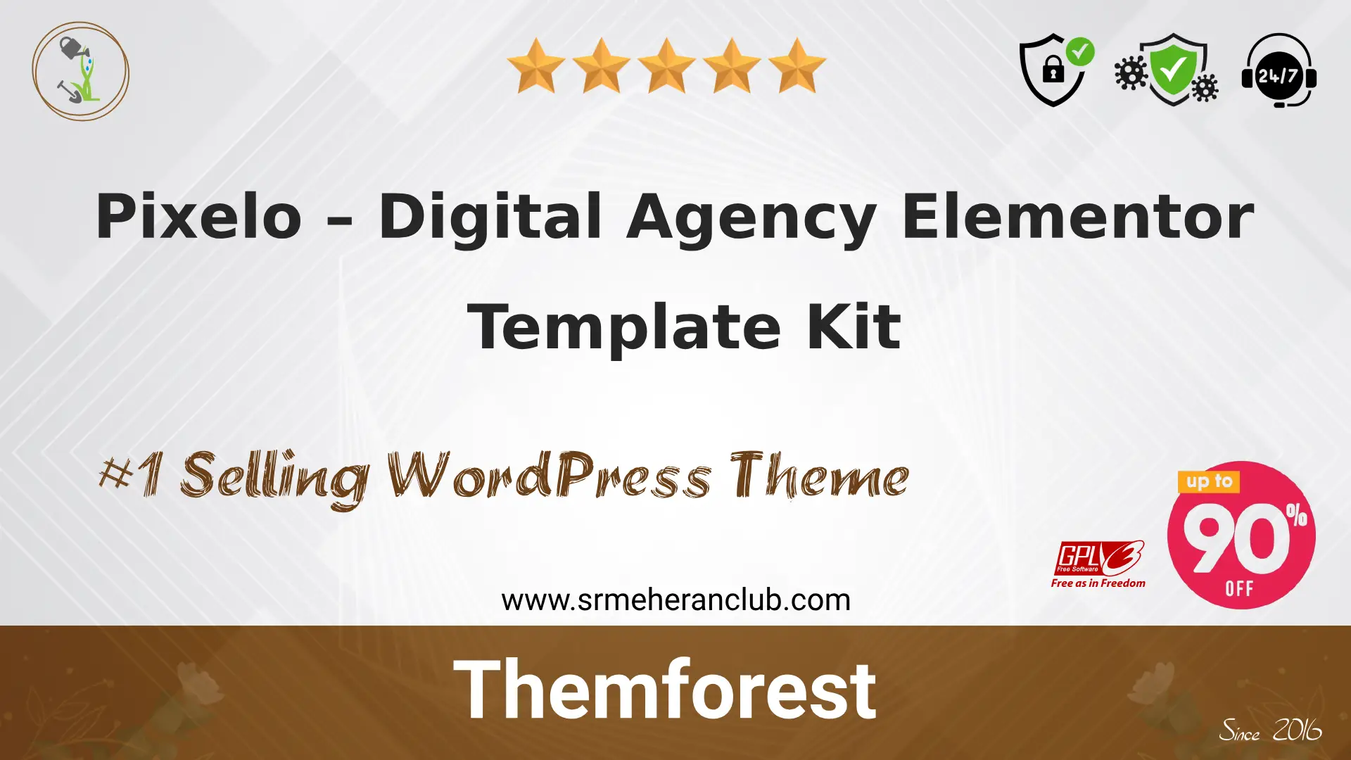 Pixelo – Digital Agency Elementor Template Kit