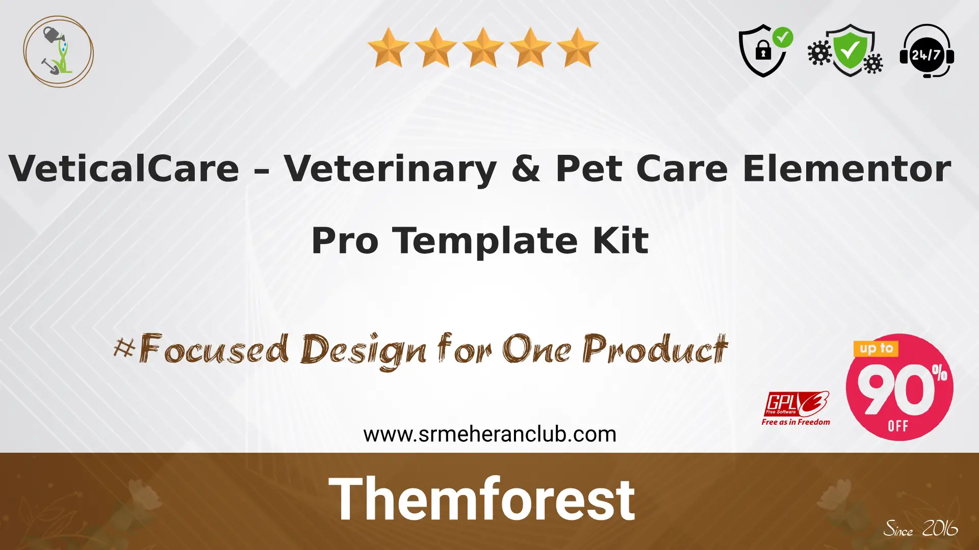VeticalCare – Veterinary & Pet Care Elementor Pro Template Kit