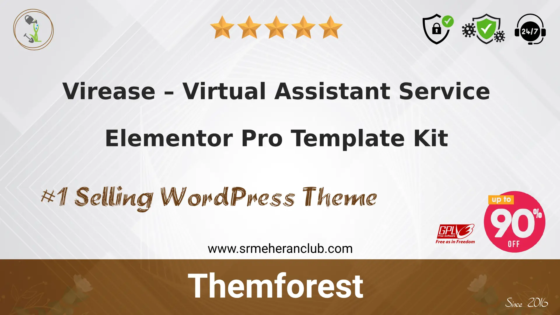 Virease – Virtual Assistant Service Elementor Pro Template Kit — Elementor Kit by Themeforest