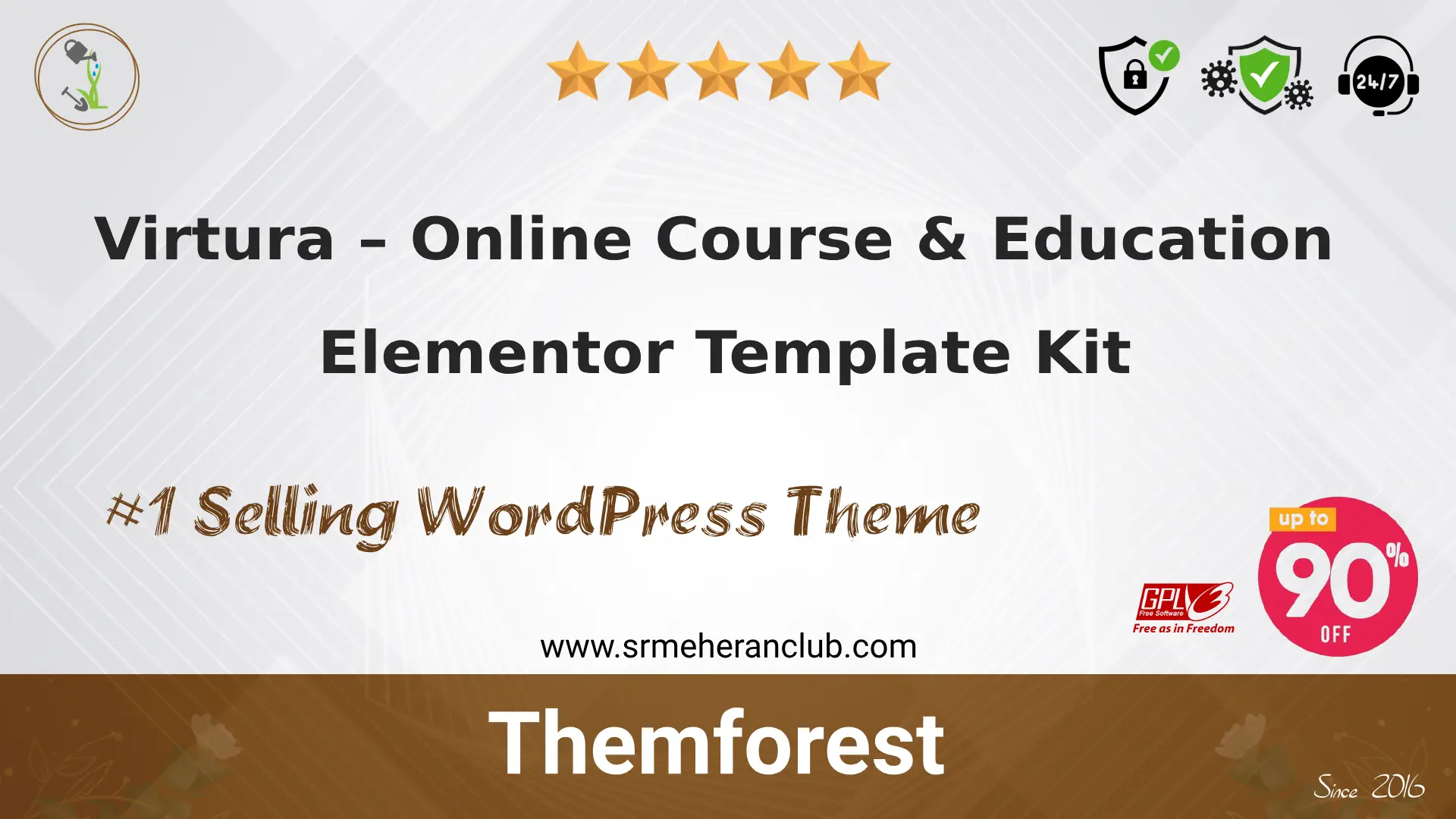 Virtura – Online Course & Education Elementor Template Kit — Elementor Kit by Themeforest