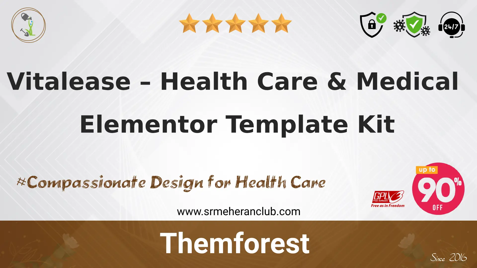 Vitalease – Health Care & Medical Elementor Template Kit