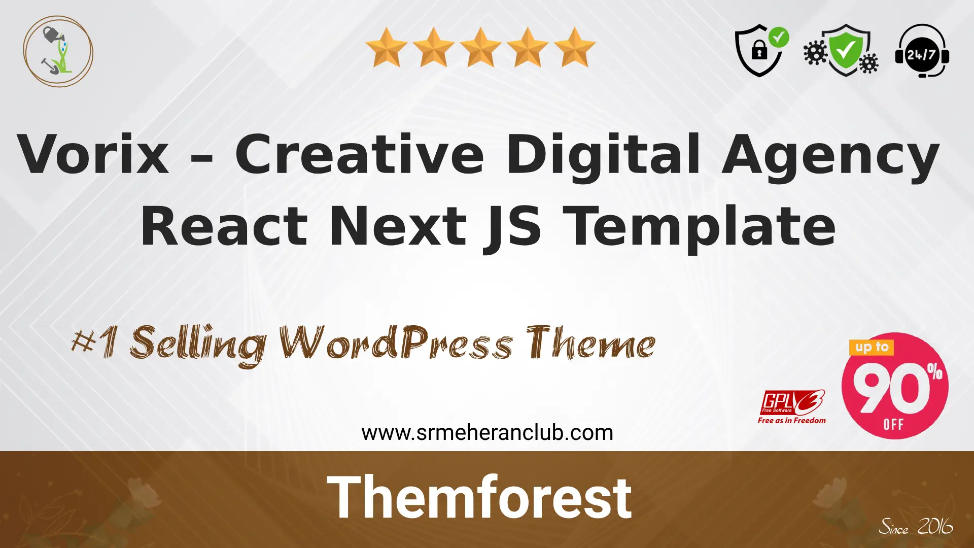 Vorix – Creative Digital Agency React Next JS Template