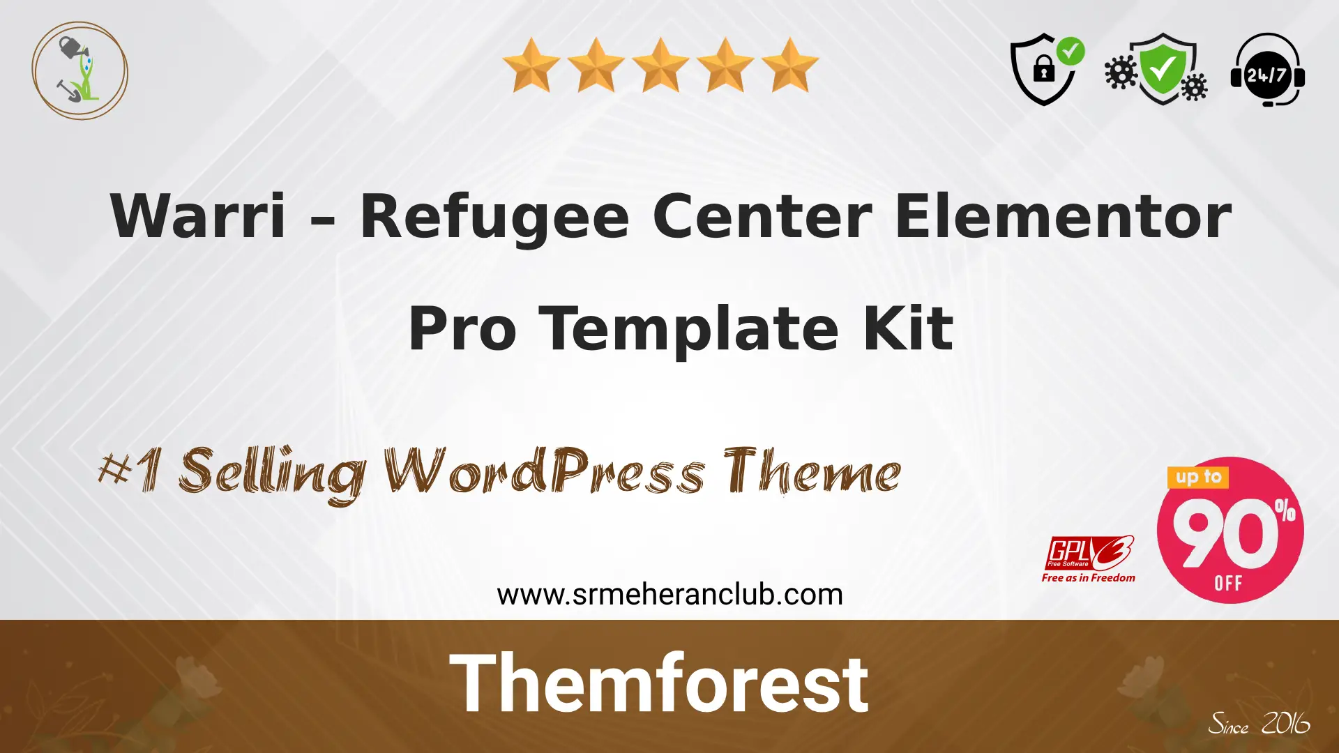 Warri – Refugee Center Elementor Pro Template Kit