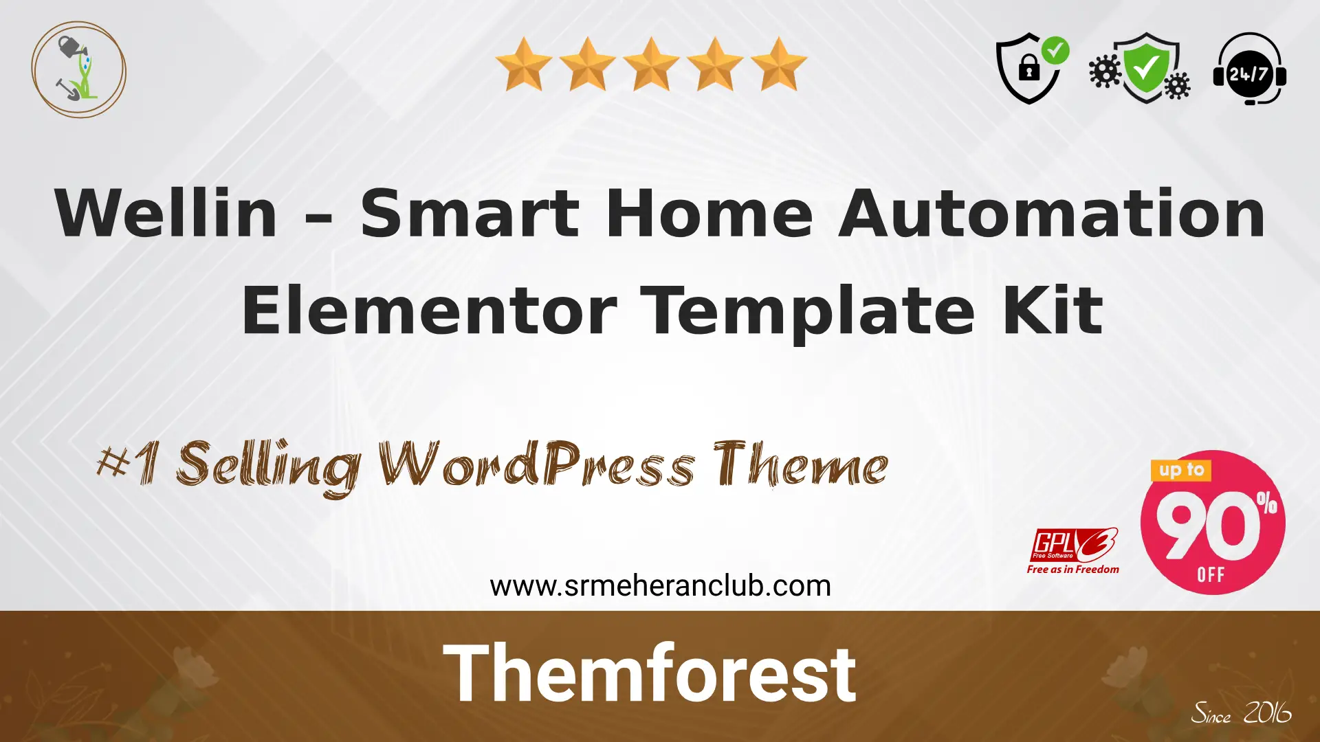 Wellin – Smart Home Automation Elementor Template Kit