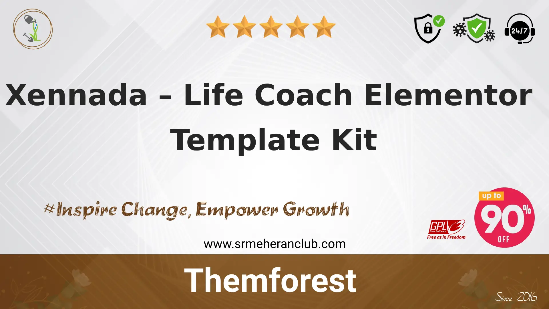 Xennada – Life Coach Elementor Template Kit