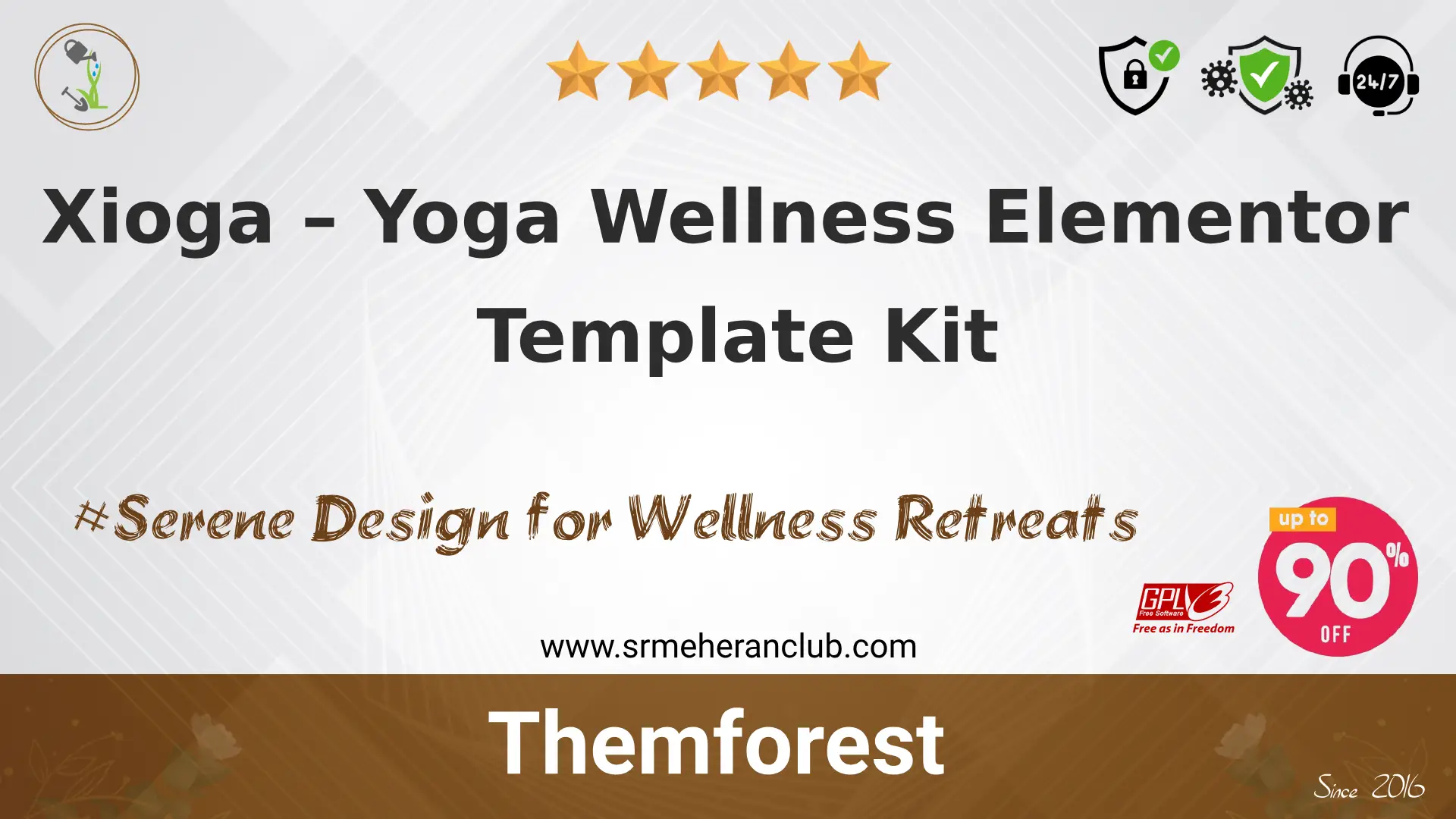 Xioga – Yoga Wellness Elementor Template Kit