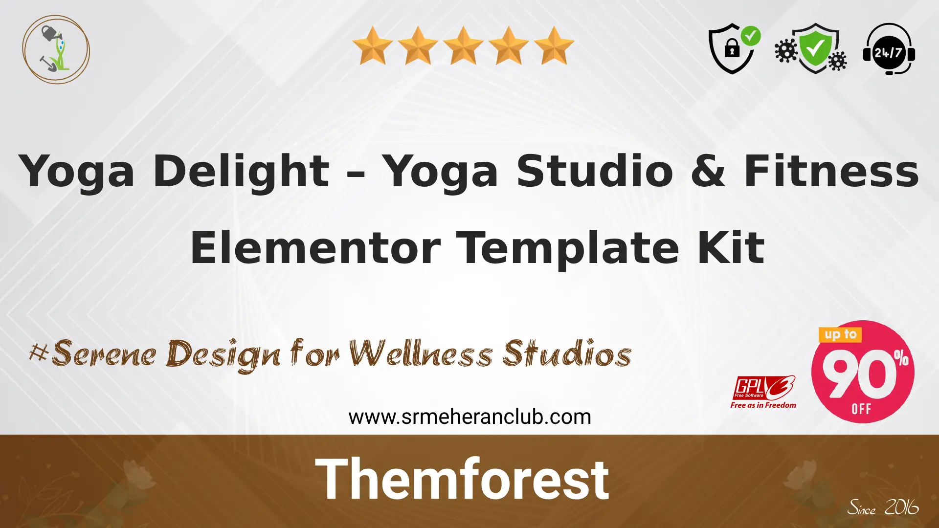 Yoga Delight – Yoga Studio & Fitness Elementor Template Kit