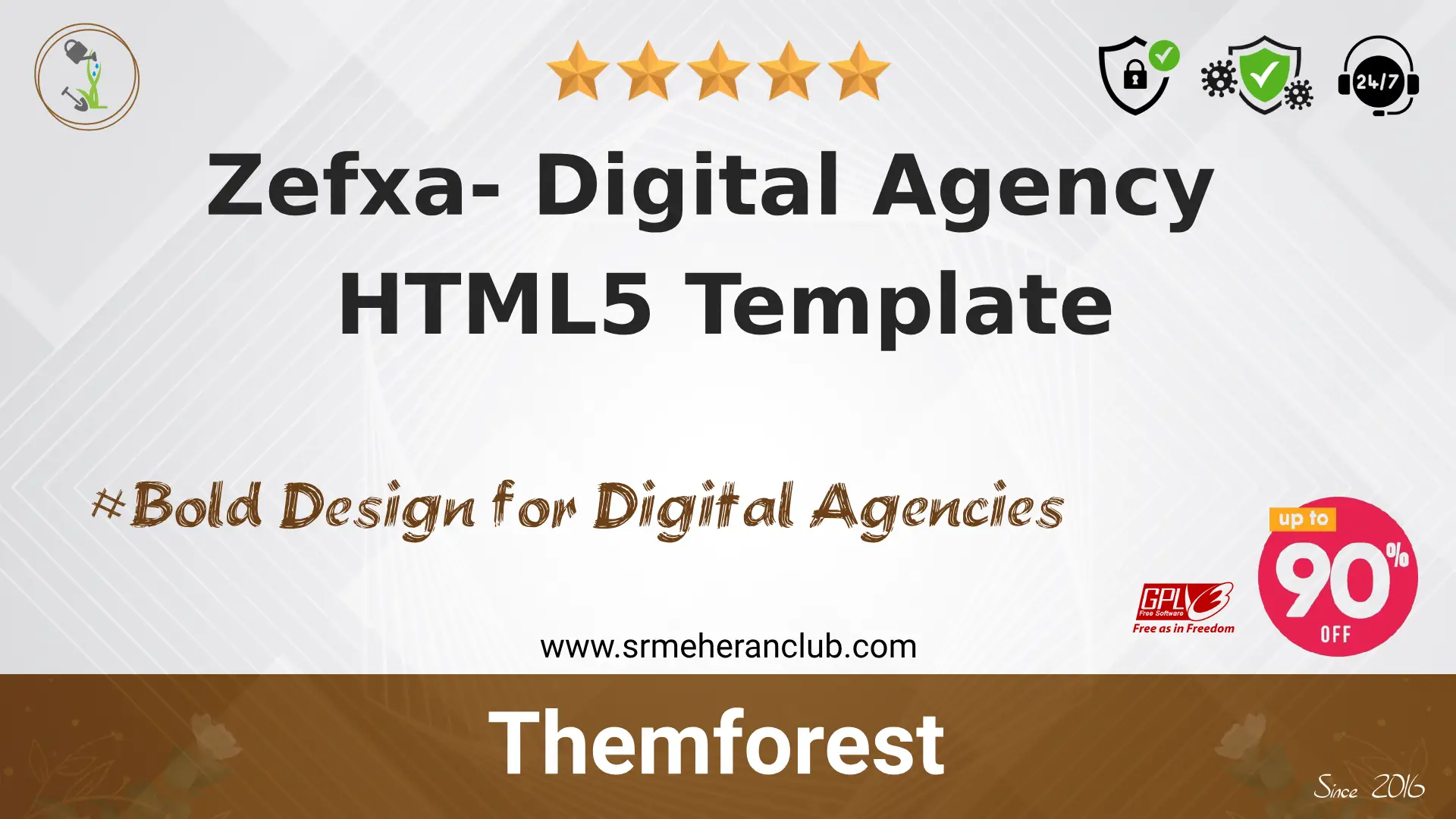 Zefxa- Digital Agency HTML5 Template