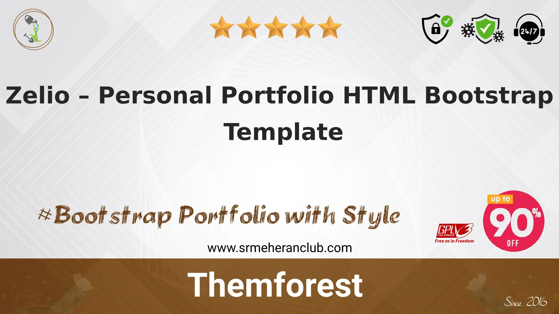 Zelio - Personal Portfolio HTML Bootstrap Template