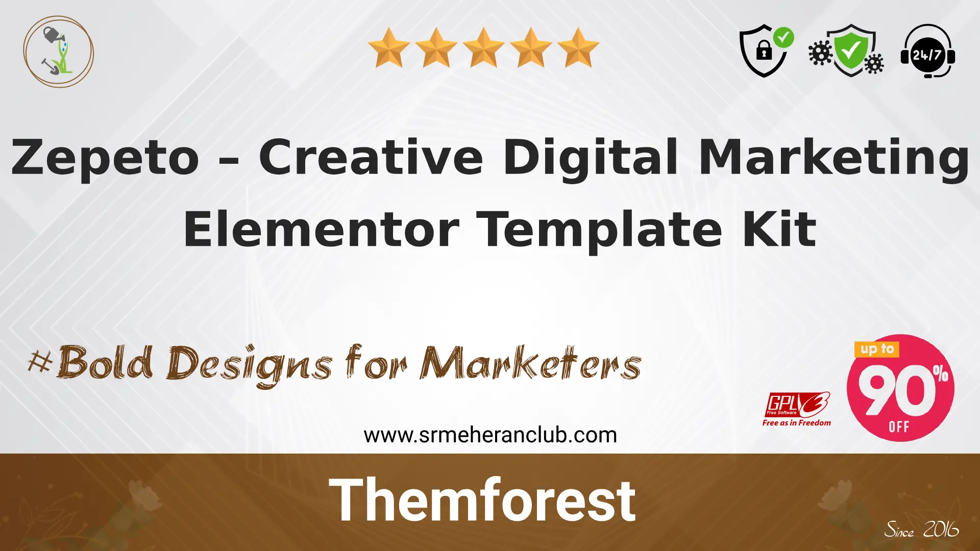 Zepeto – Creative Digital Marketing Elementor Template Kit