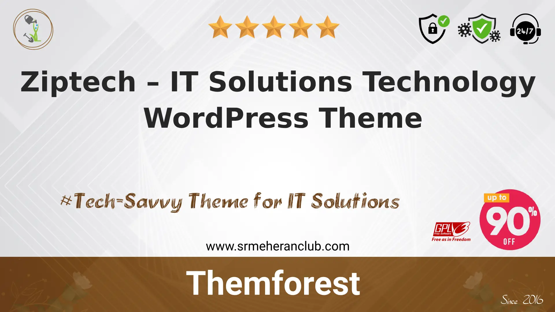 Ziptech – IT Solutions Technology WordPress Theme