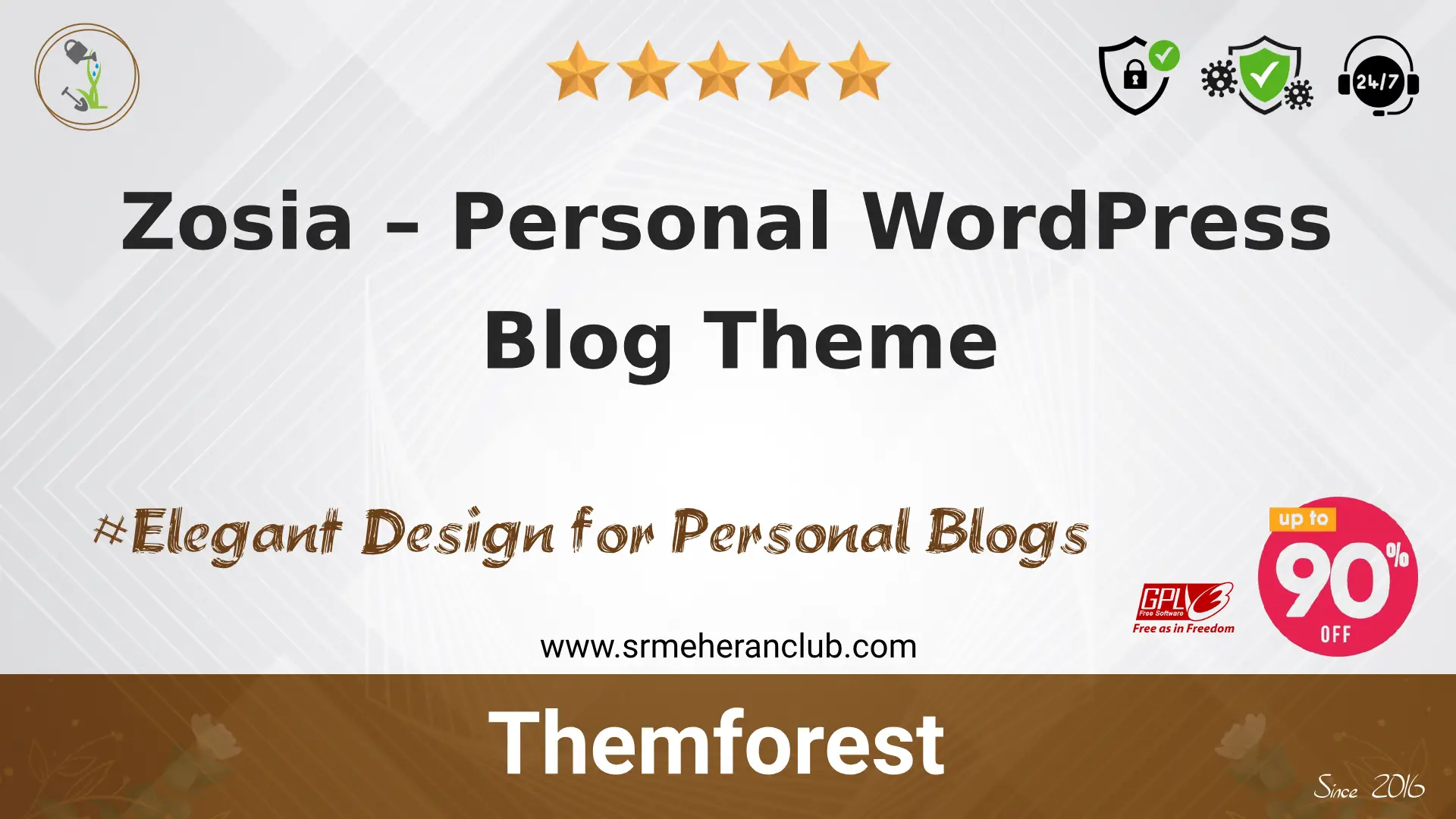 Zosia – Personal WordPress Blog Theme