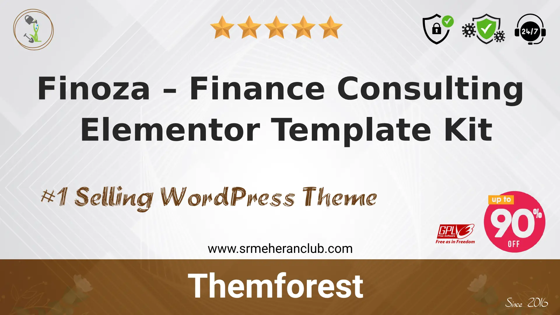 Finoza – Finance Consulting Elementor Template Kit — Elementor Kit by Themeforest