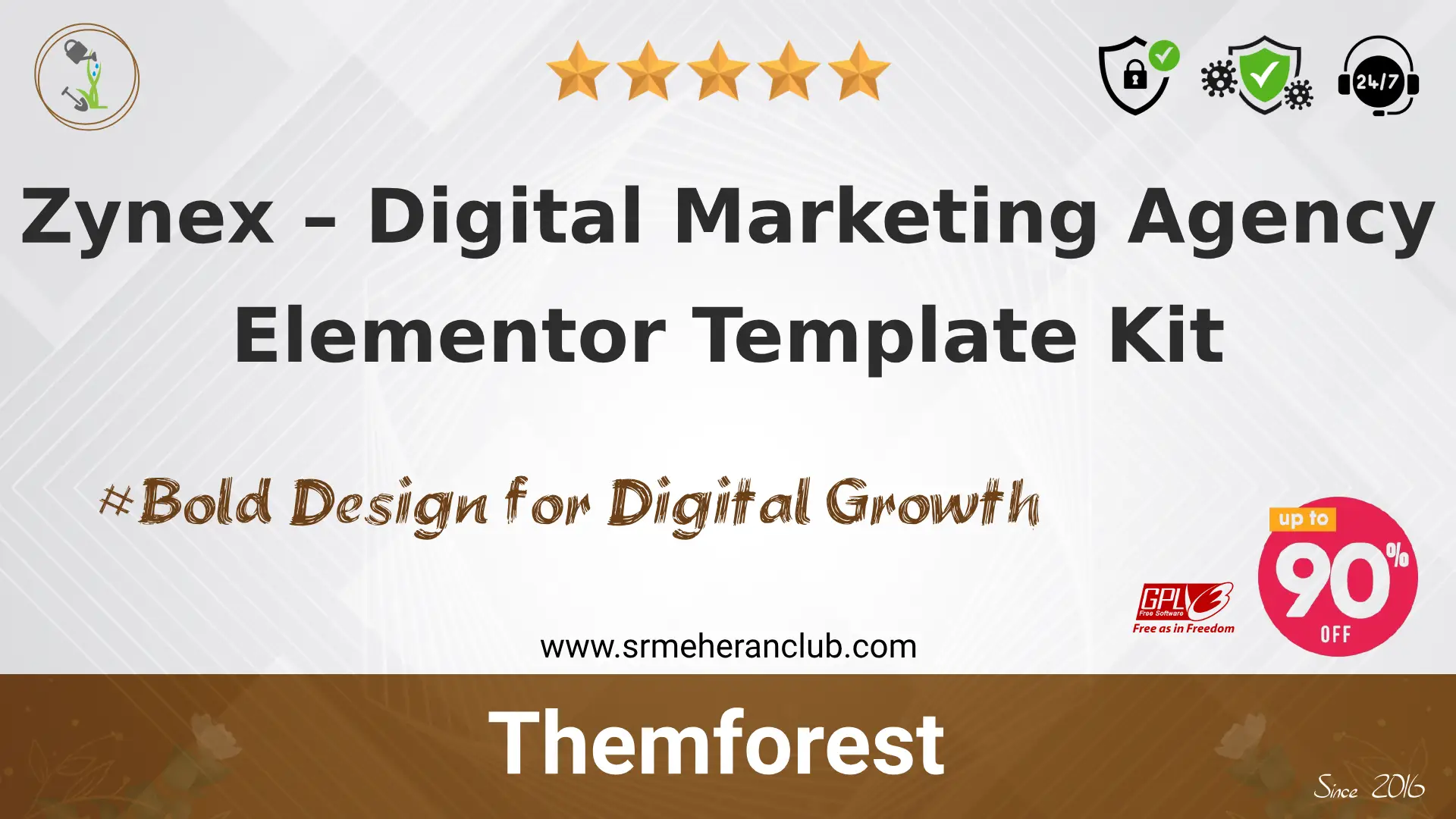 Zynex – Digital Marketing Agency Elementor Template Kit