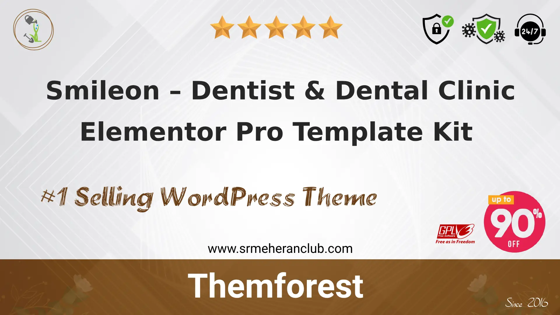 Smileon – Dentist & Dental Clinic Elementor Pro Template Kit