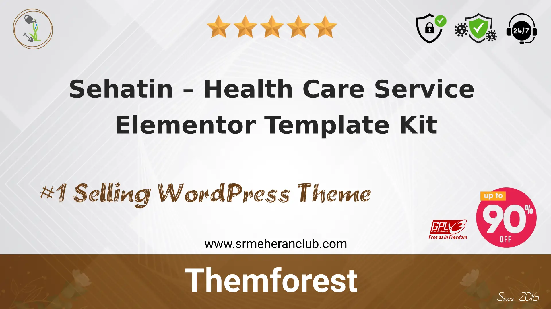 Sehatin – Health Care Service Elementor Template Kit