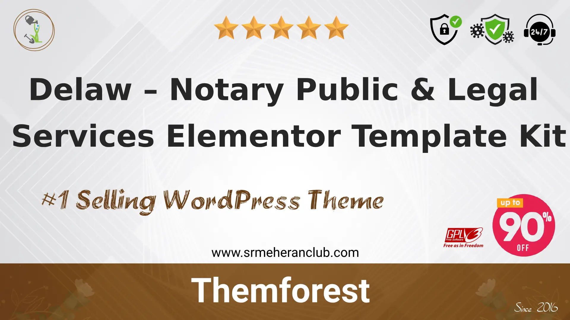 Delaw – Notary Public & Legal Services Elementor Template Kit — Elementor Kit by Themeforest