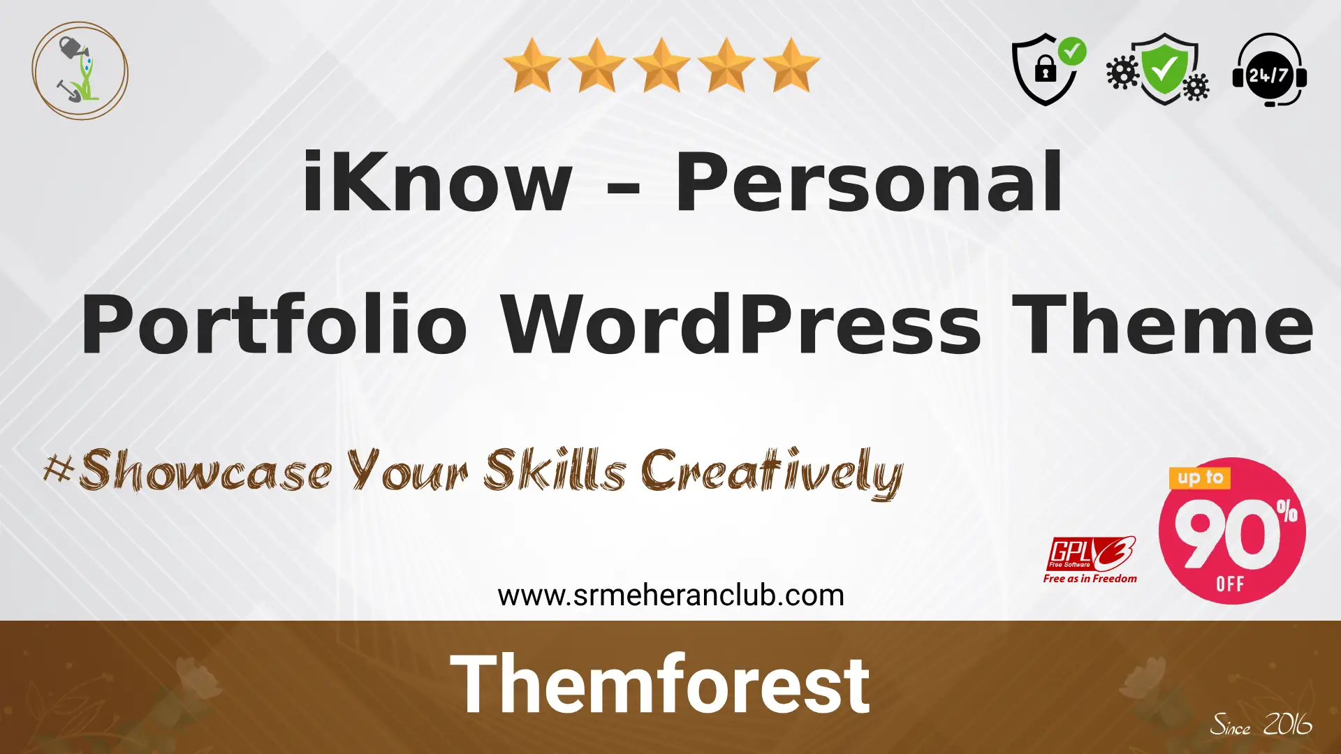 iKnow – Personal Portfolio WordPress Theme