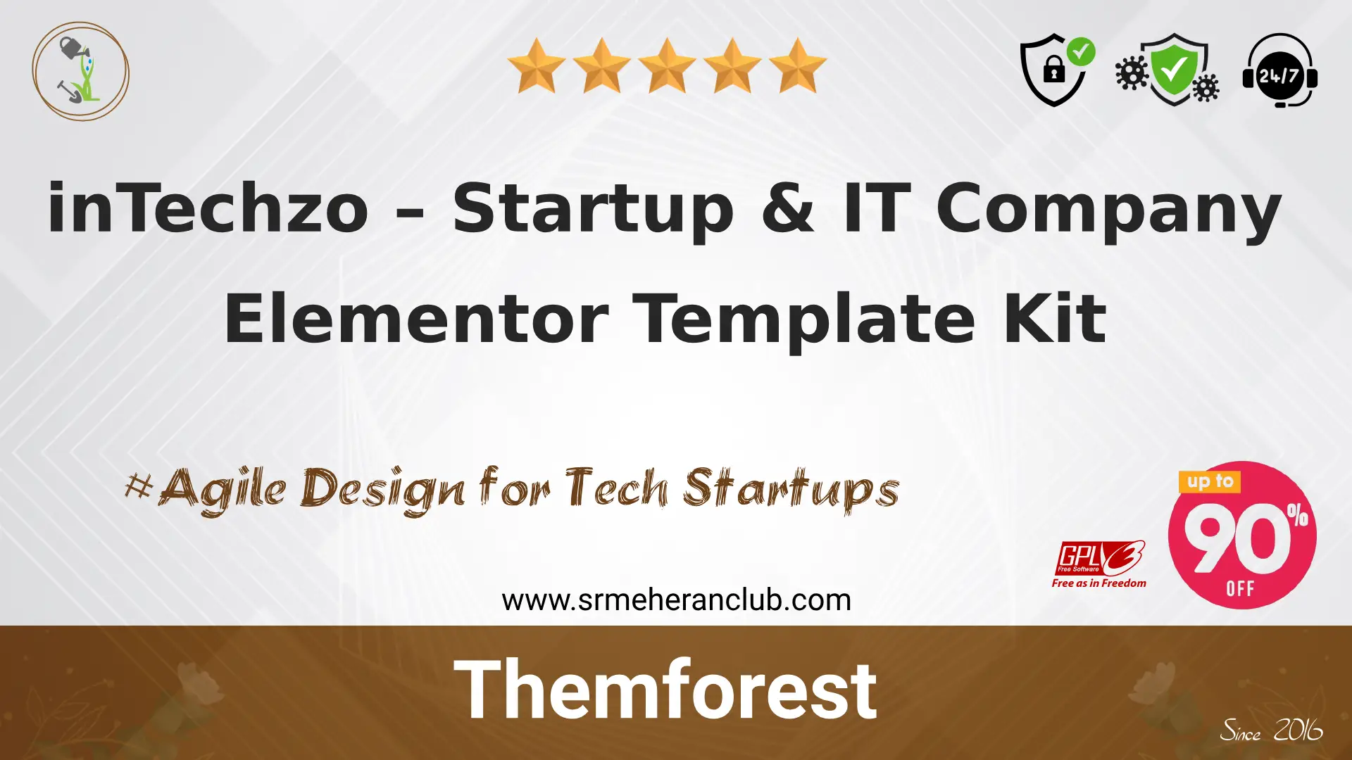 inTechzo – Startup & IT Company Elementor Template Kit