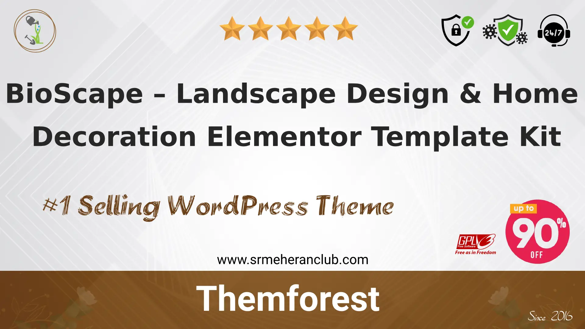 BioScape – Landscape Design & Home Decoration Elementor Template Kit