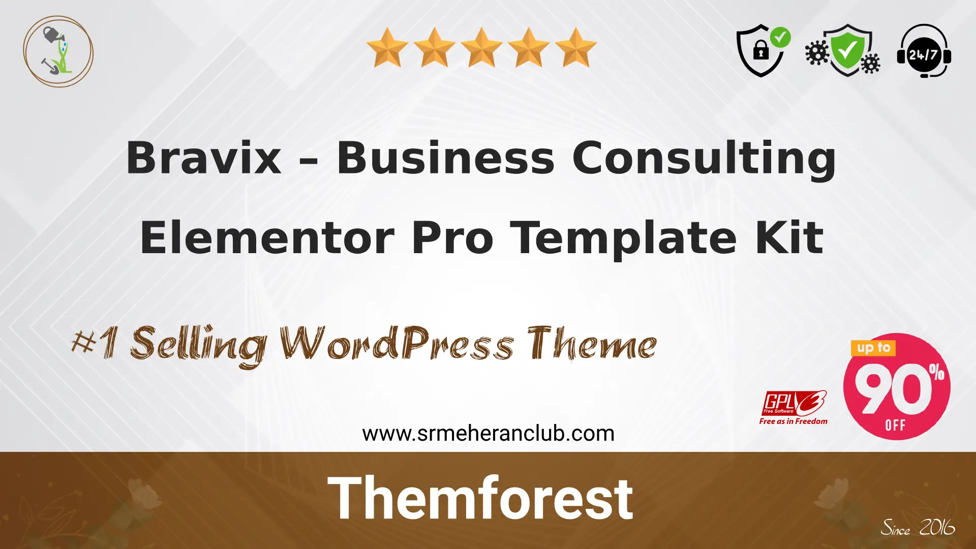 Bravix – Business Consulting Elementor Pro Template Kit — Elementor Kit by Themeforest
