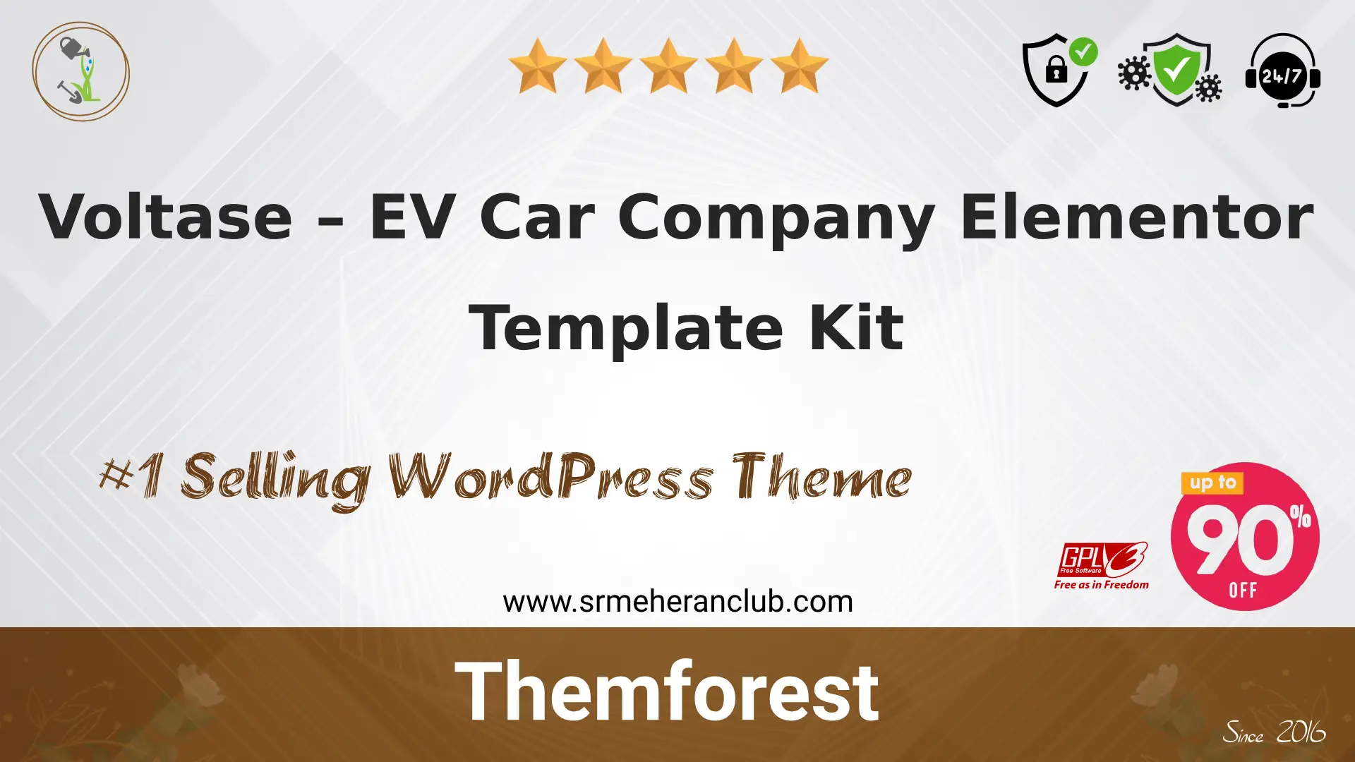 Voltase – EV Car Company Elementor Template Kit