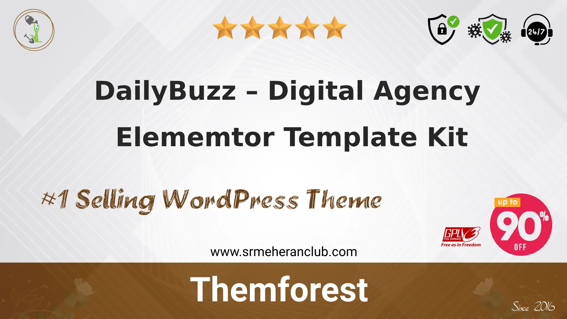DailyBuzz – Digital Agency Elememtor Template Kit