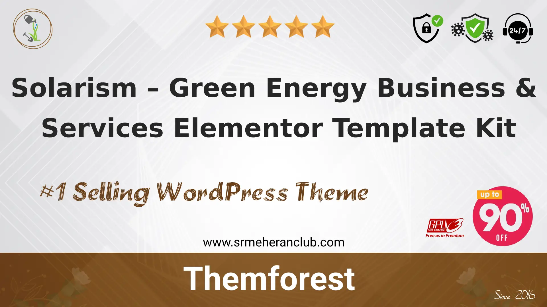 Solarism – Green Energy Business & Services Elementor Template Kit — Elementor Kit by Themeforest