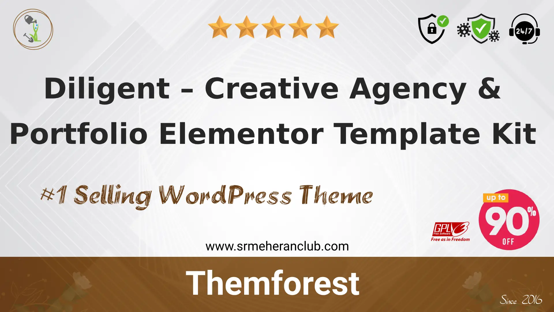 Diligent – Creative Agency & Portfolio Elementor Template Kit