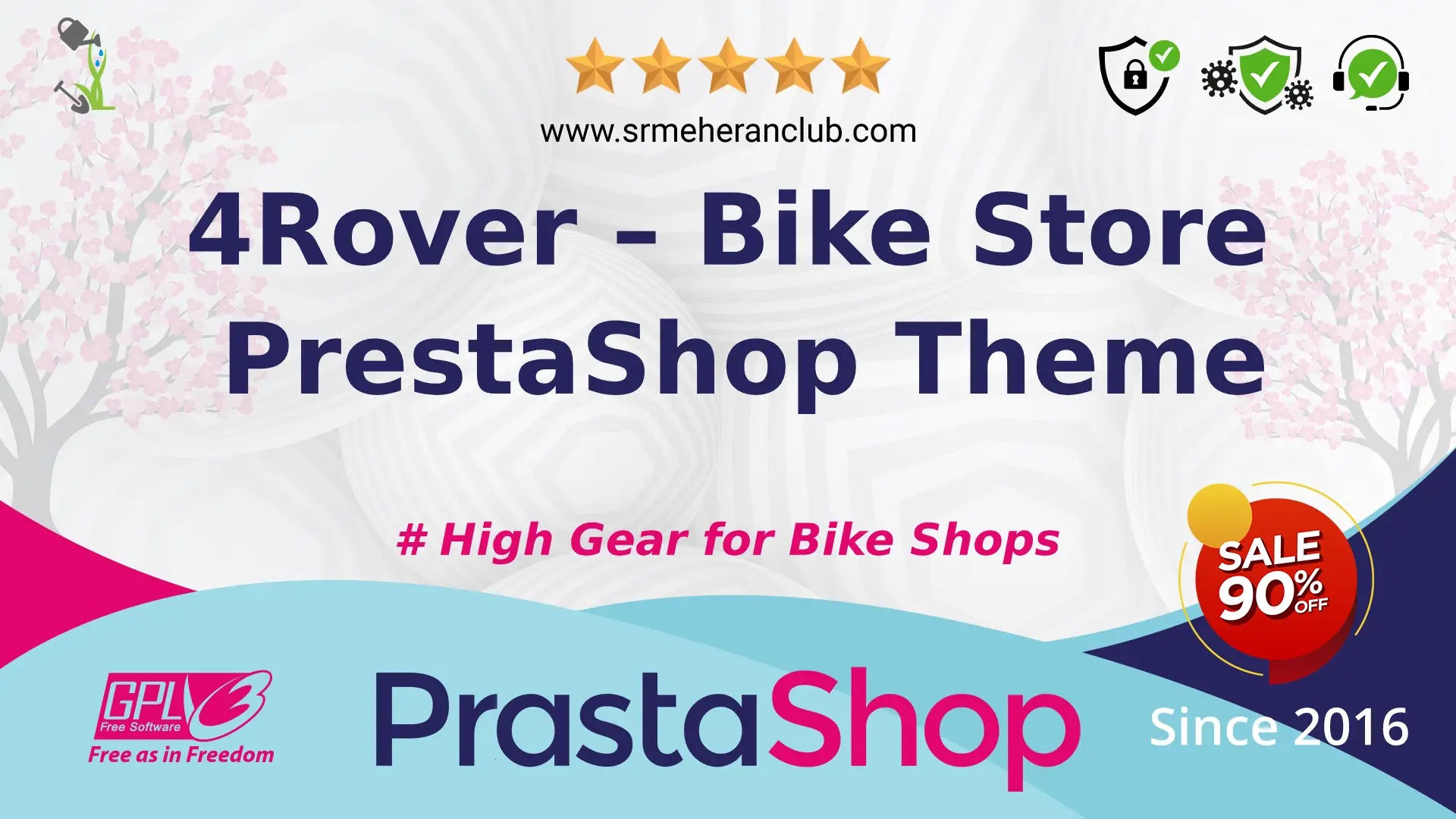 4Rover – Bike Store PrestaShop Theme — Theme by Templatemonster
