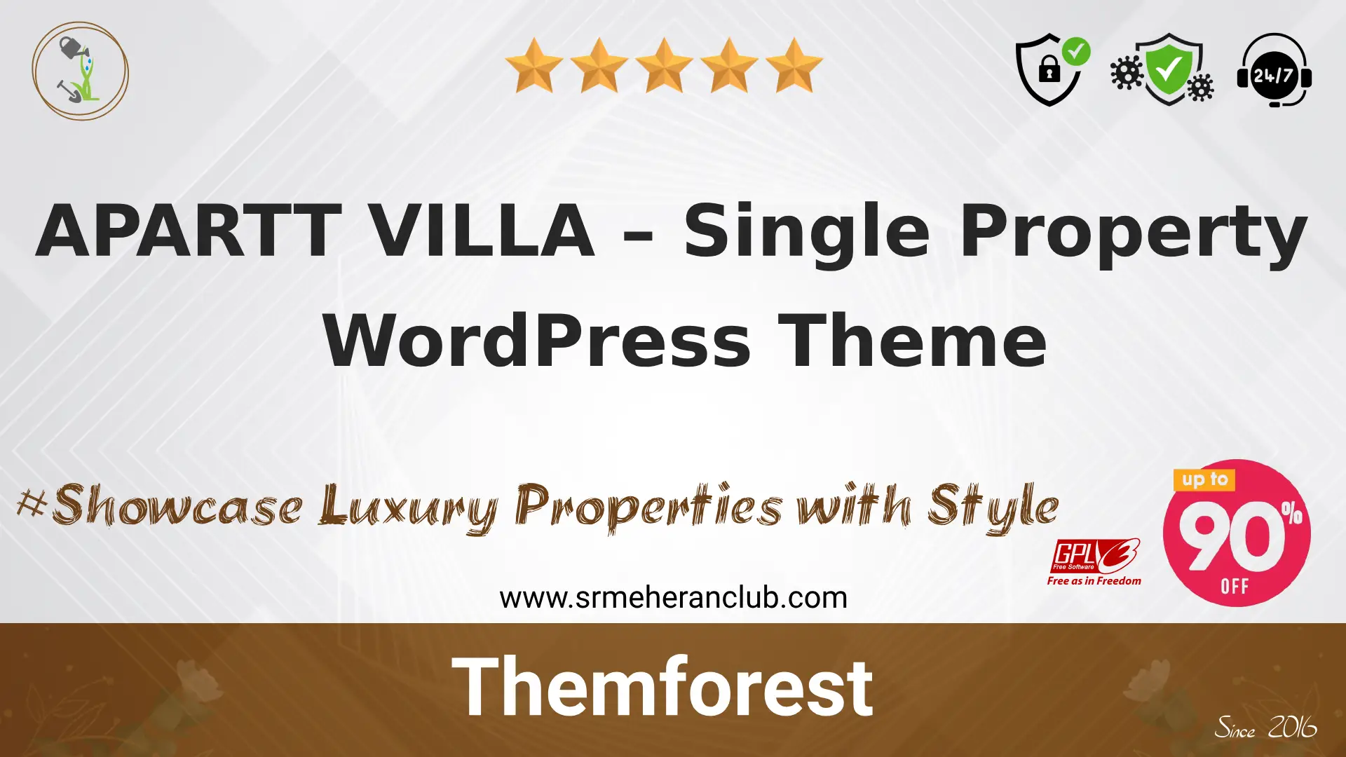APARTT VILLA – Single Property WordPress Theme