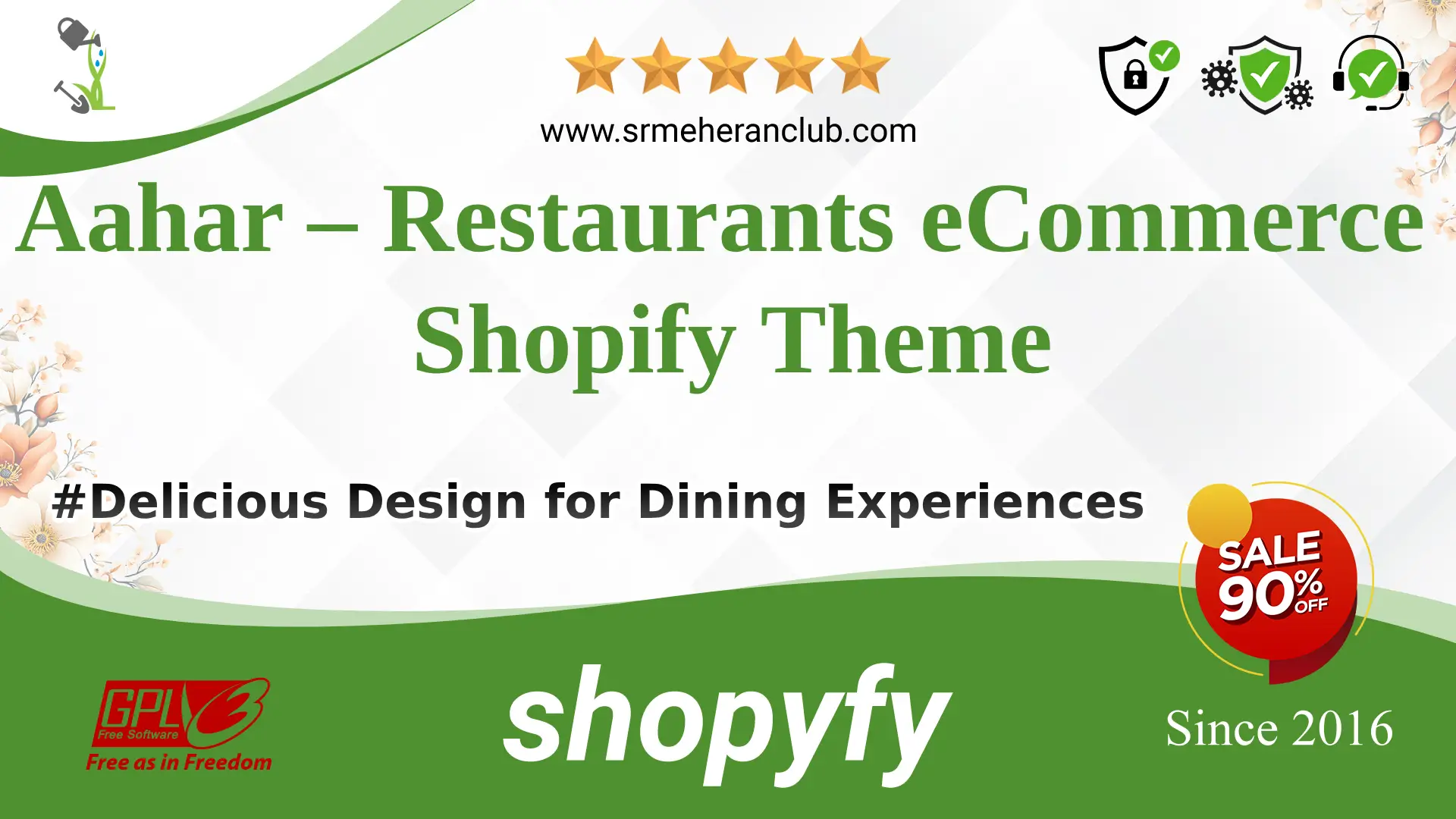 Aahar – Restaurants eCommerce Shopify Theme — Theme by Templatemonster