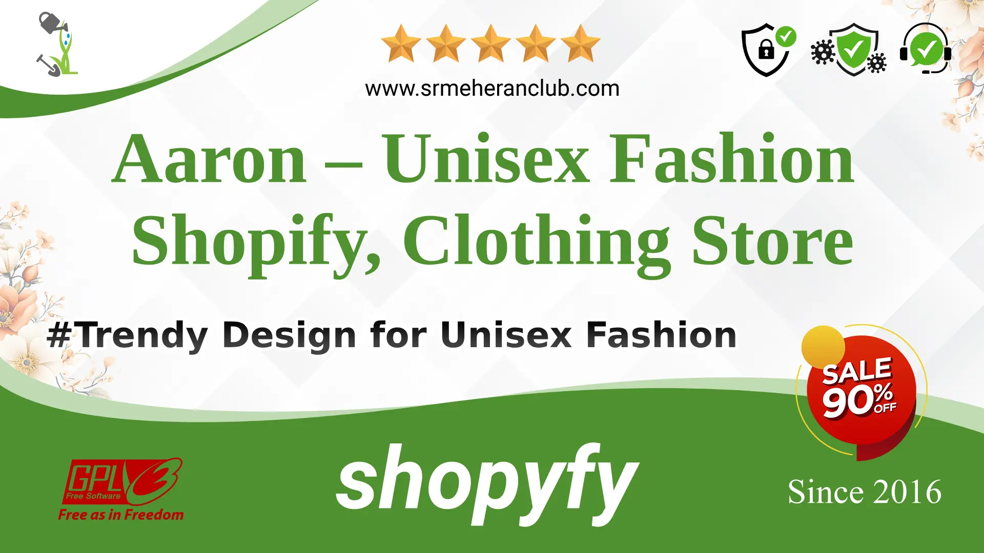 Aaron – Unisex Fashion Shopify, Clothing Store — Theme by Themeforest