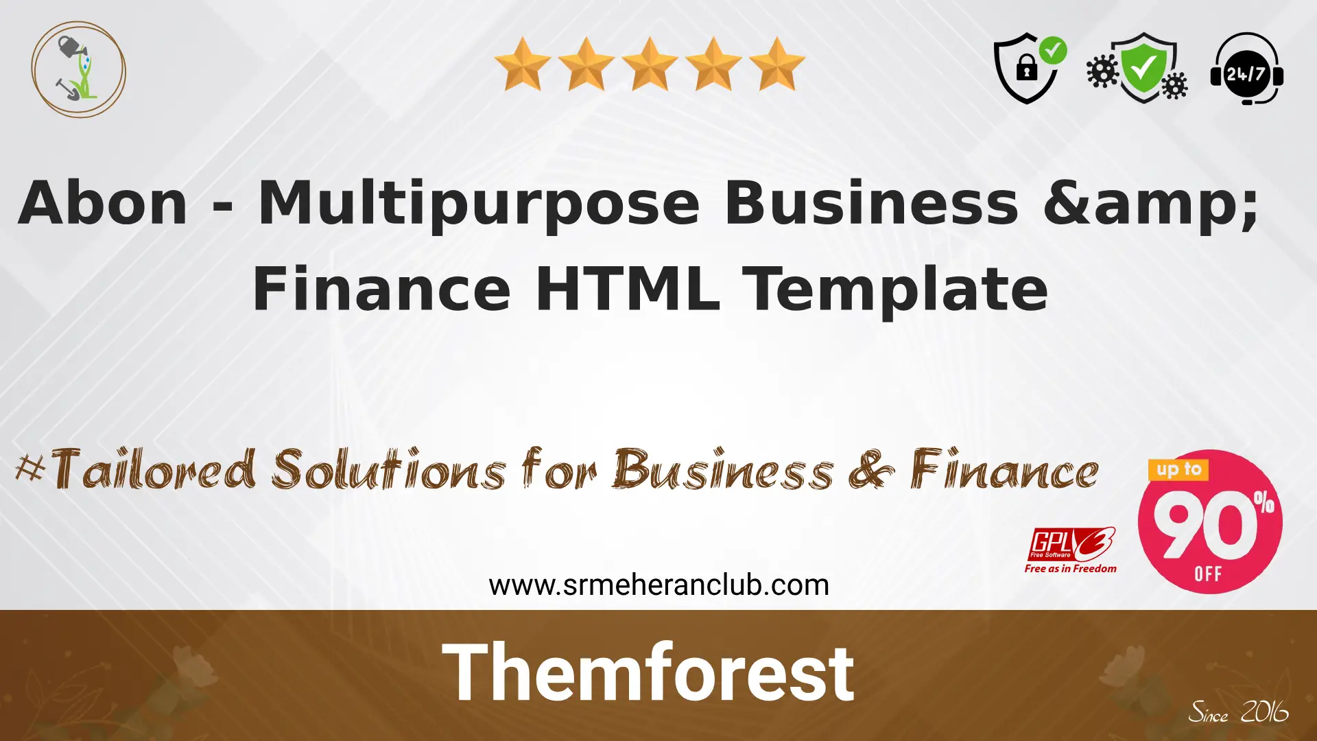 Abon – Multipurpose Business & Finance HTML Template