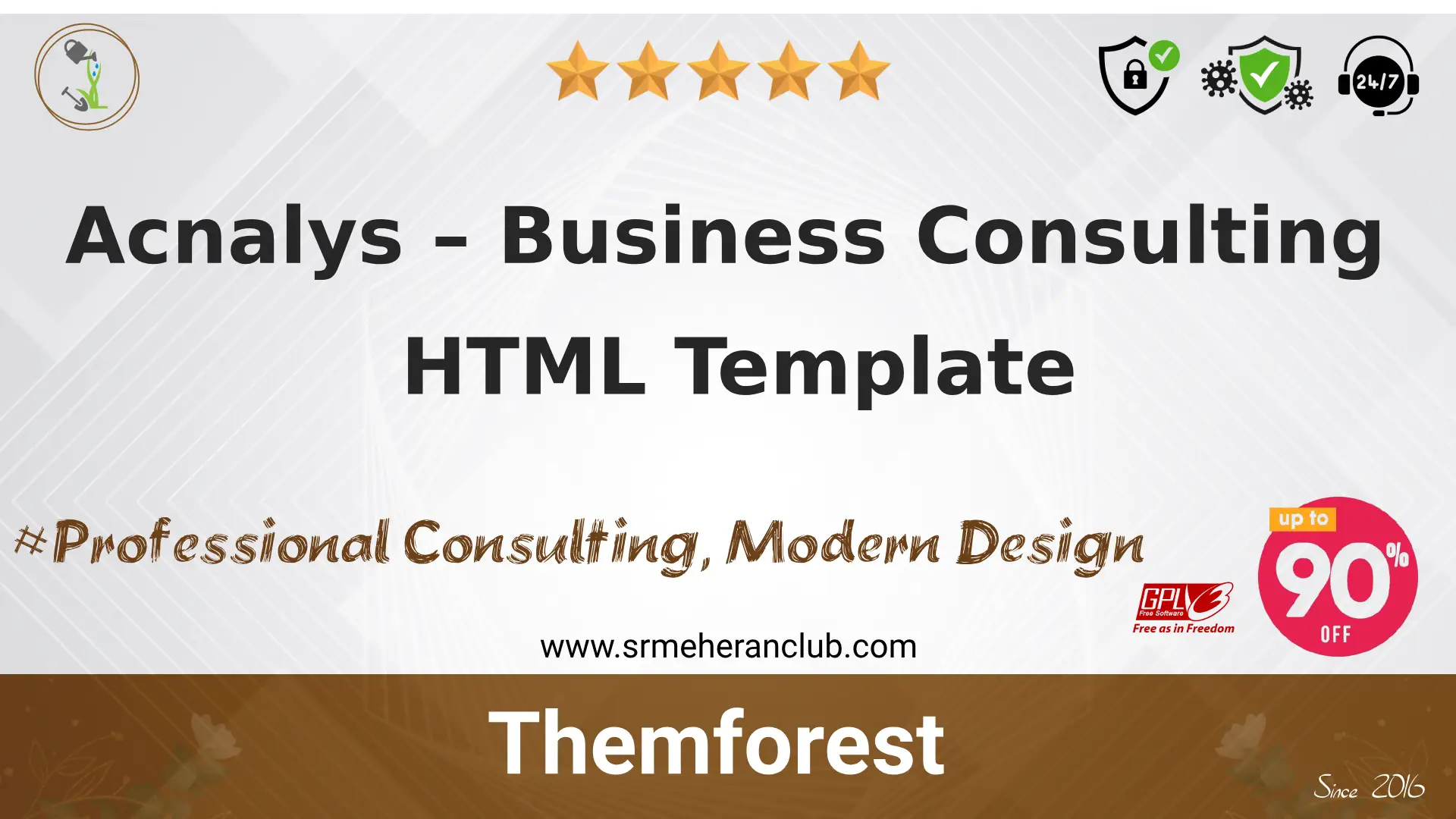 Acnalys – Business Consulting HTML Template — Template by Themeforest