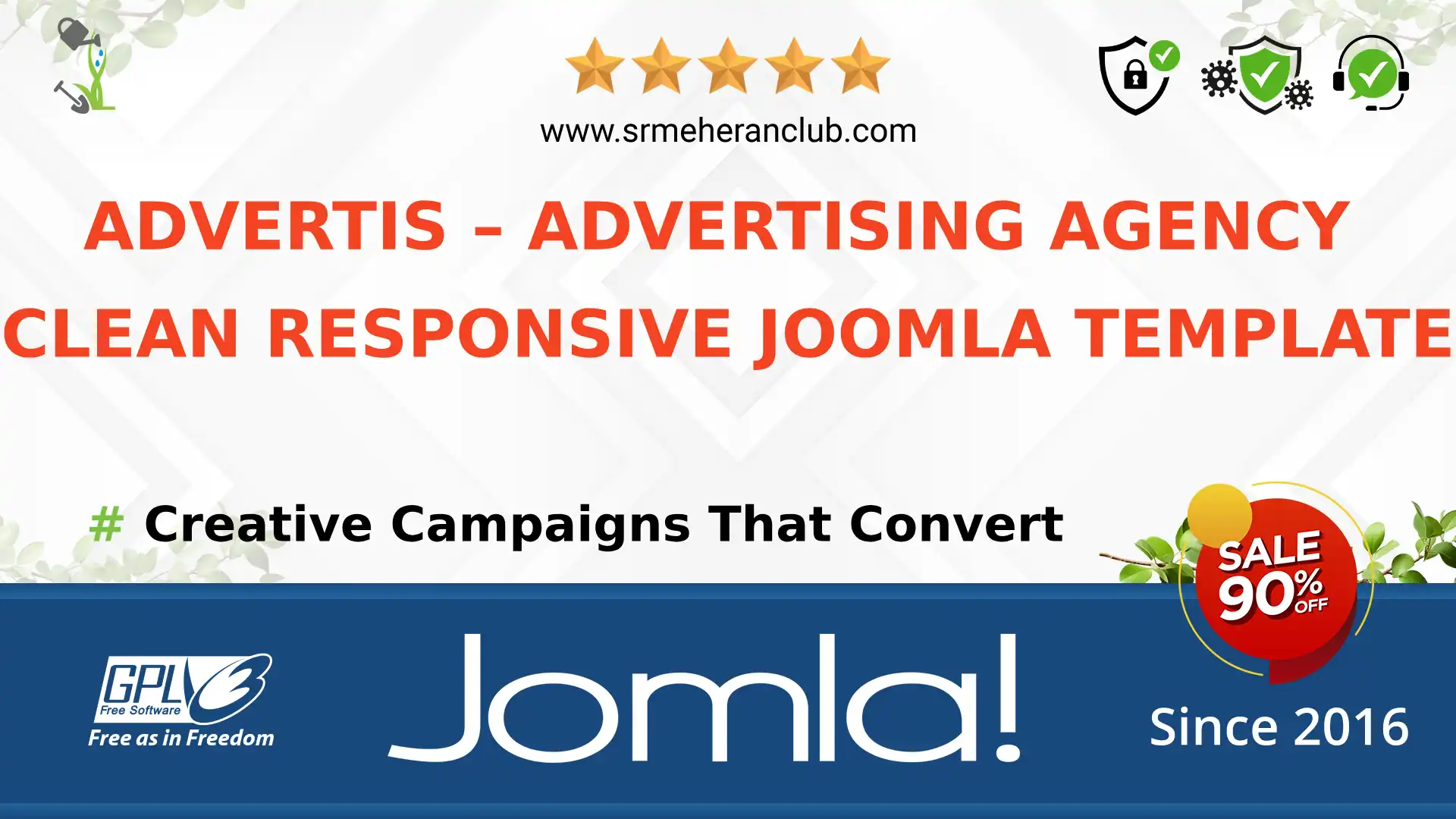 Advertis – Advertising Agency Clean Responsive Joomla Template — Theme by Templatemonster