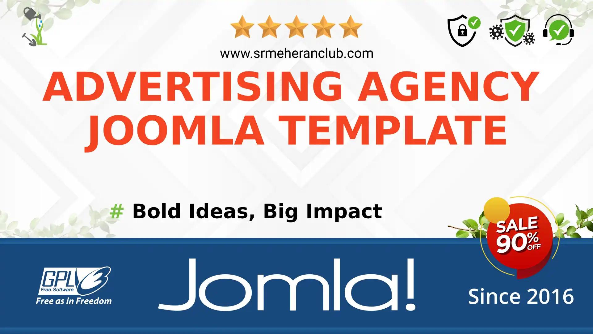 Advertising Agency Joomla Template — Theme by Templatemonster