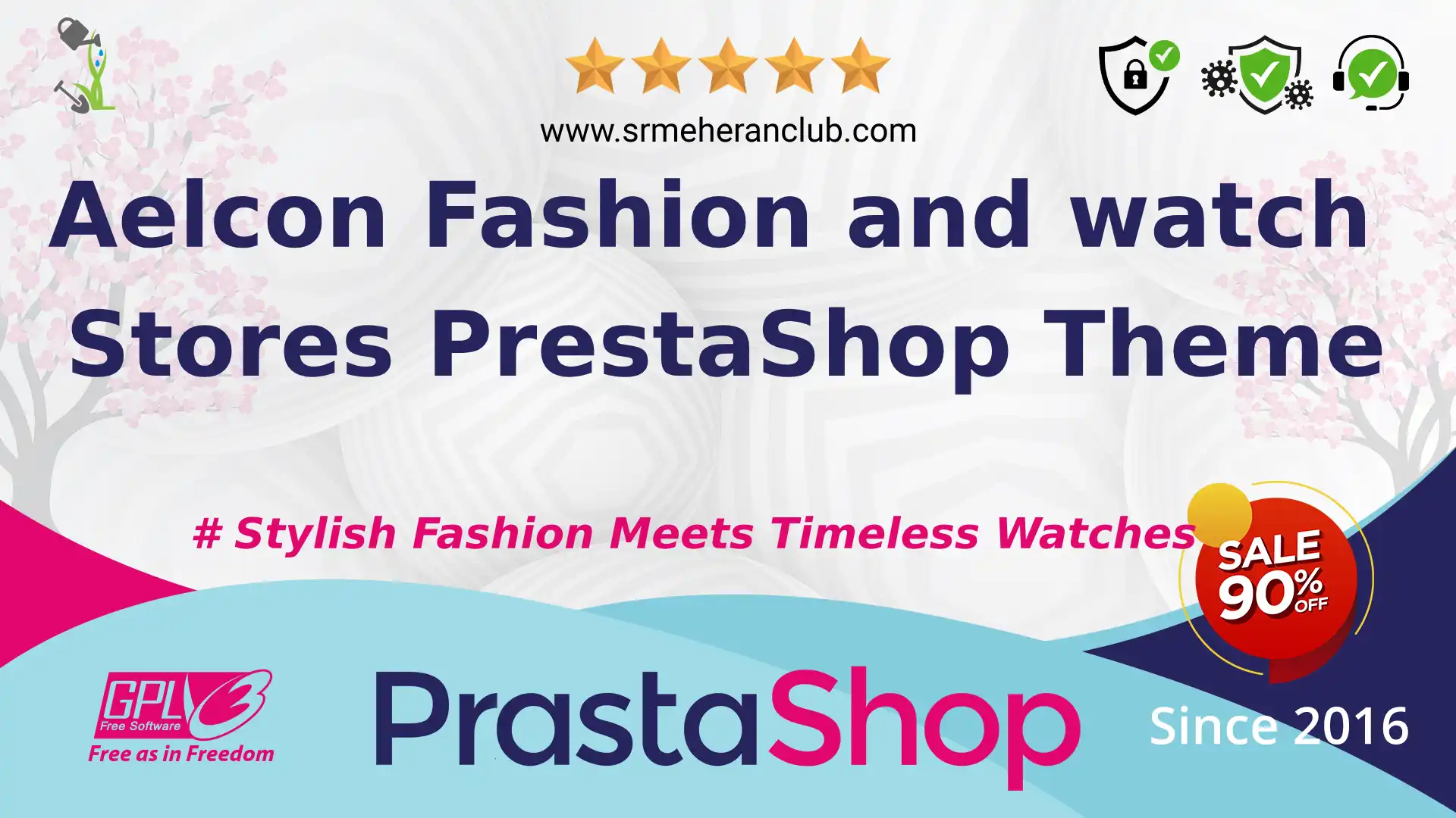 Aelcon Fashion and watch Stores PrestaShop Theme — Theme by Templatemonster
