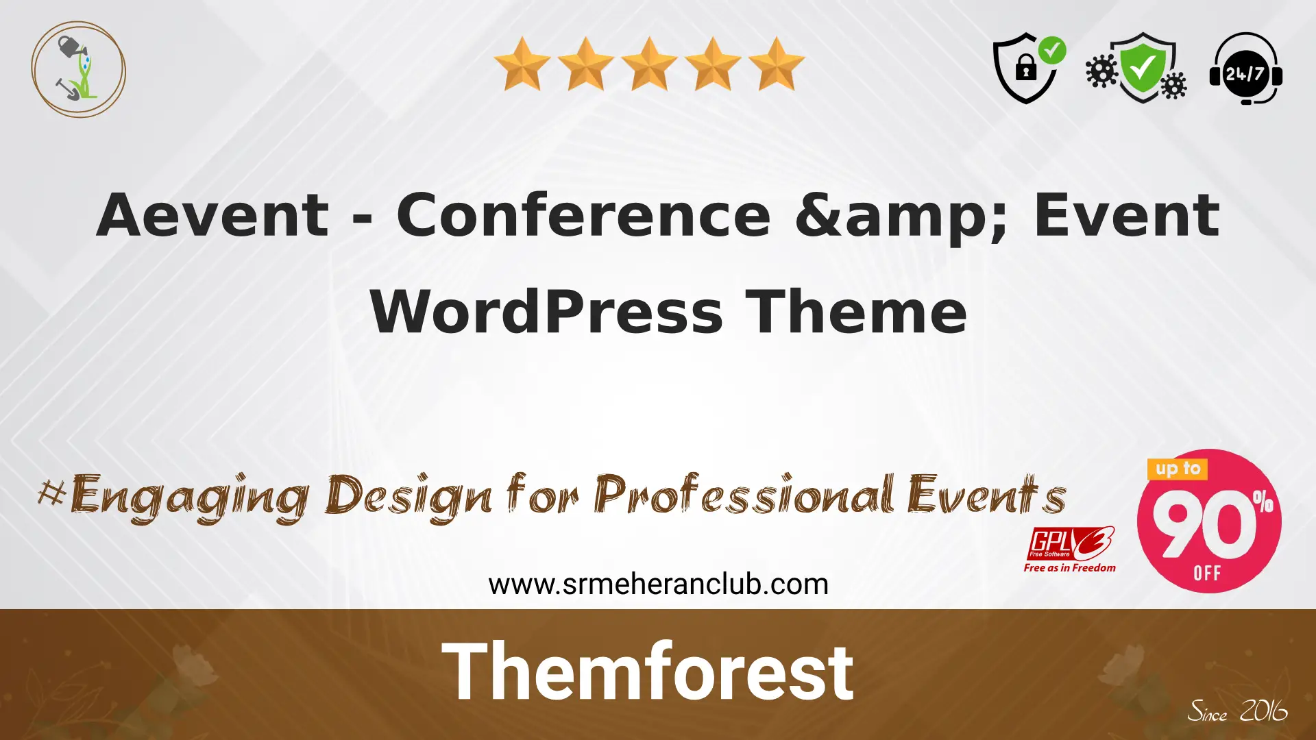 Aevent – Conference & Event WordPress Theme — Theme by Themeforest