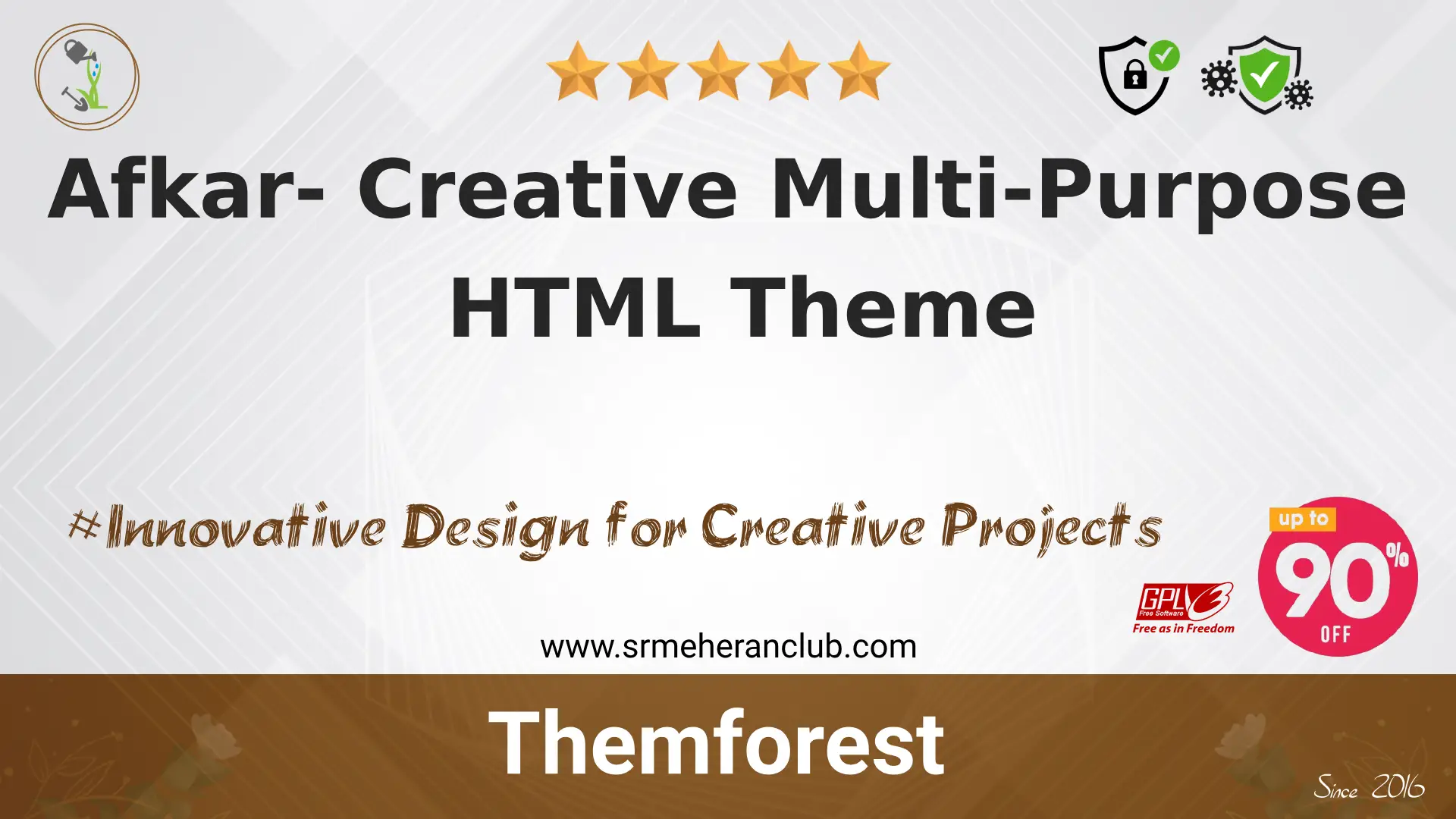 Afkar- Creative Multi-Purpose HTML Theme