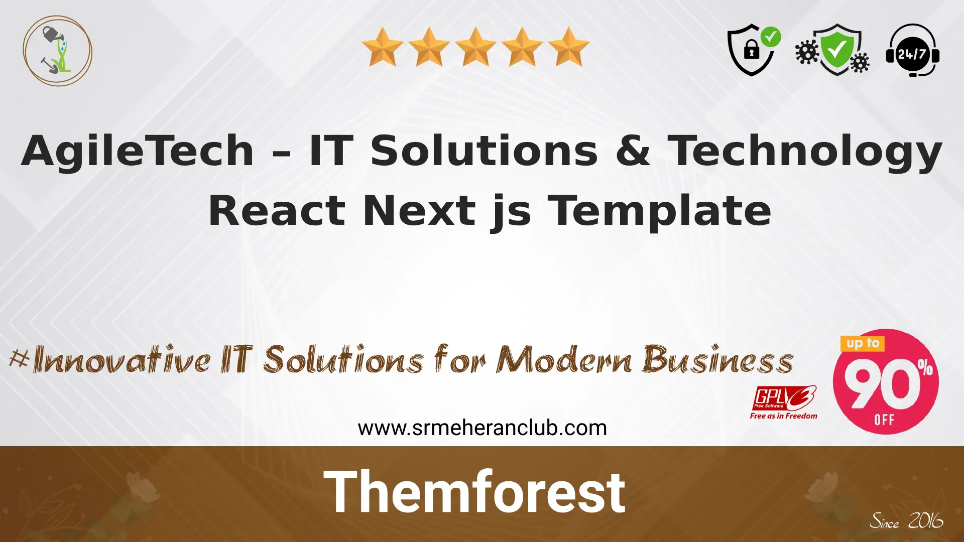 AgileTech – IT Solutions & Technology React Next js Template