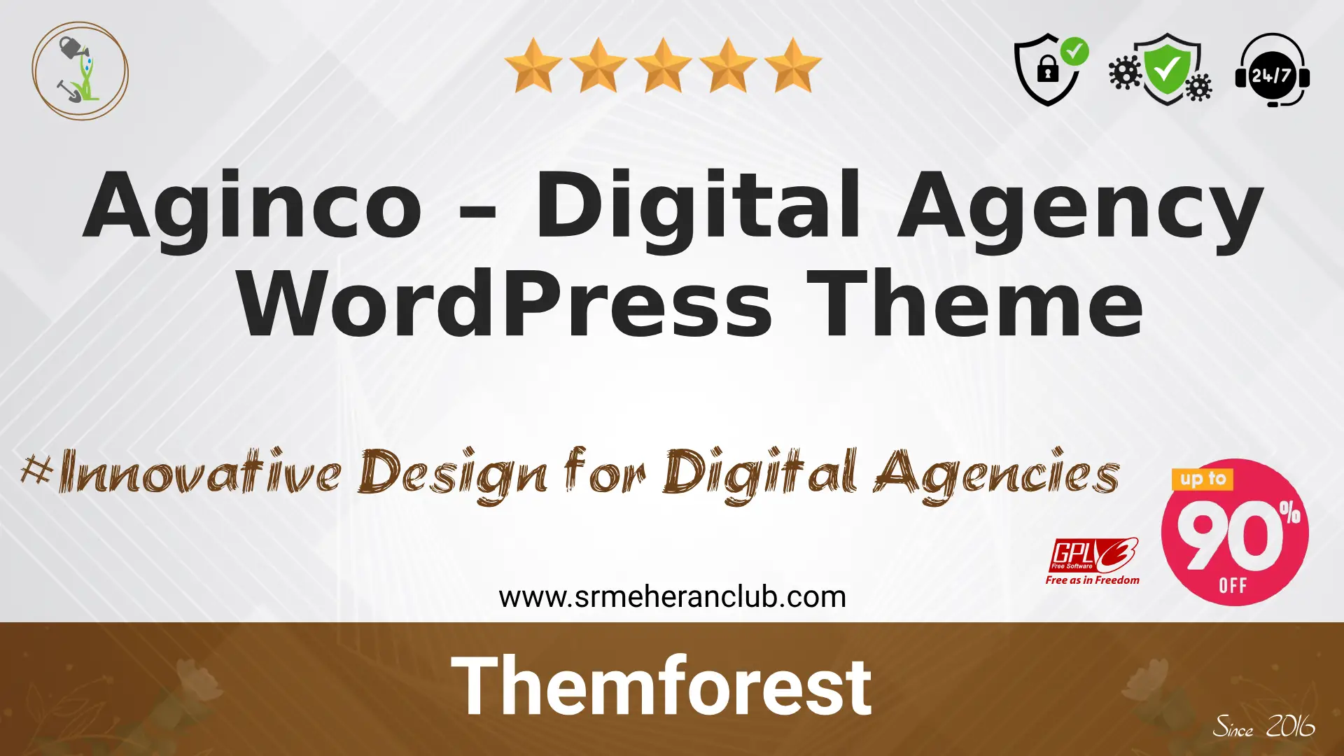 Aginco – Digital Agency WordPress Theme — Theme by Themeforest