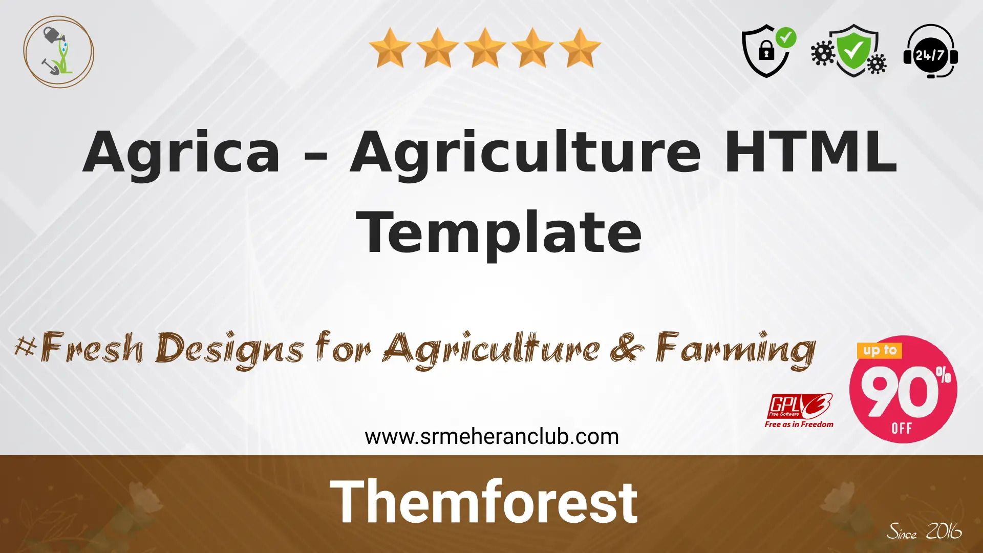 Agrica – Agriculture HTML Template