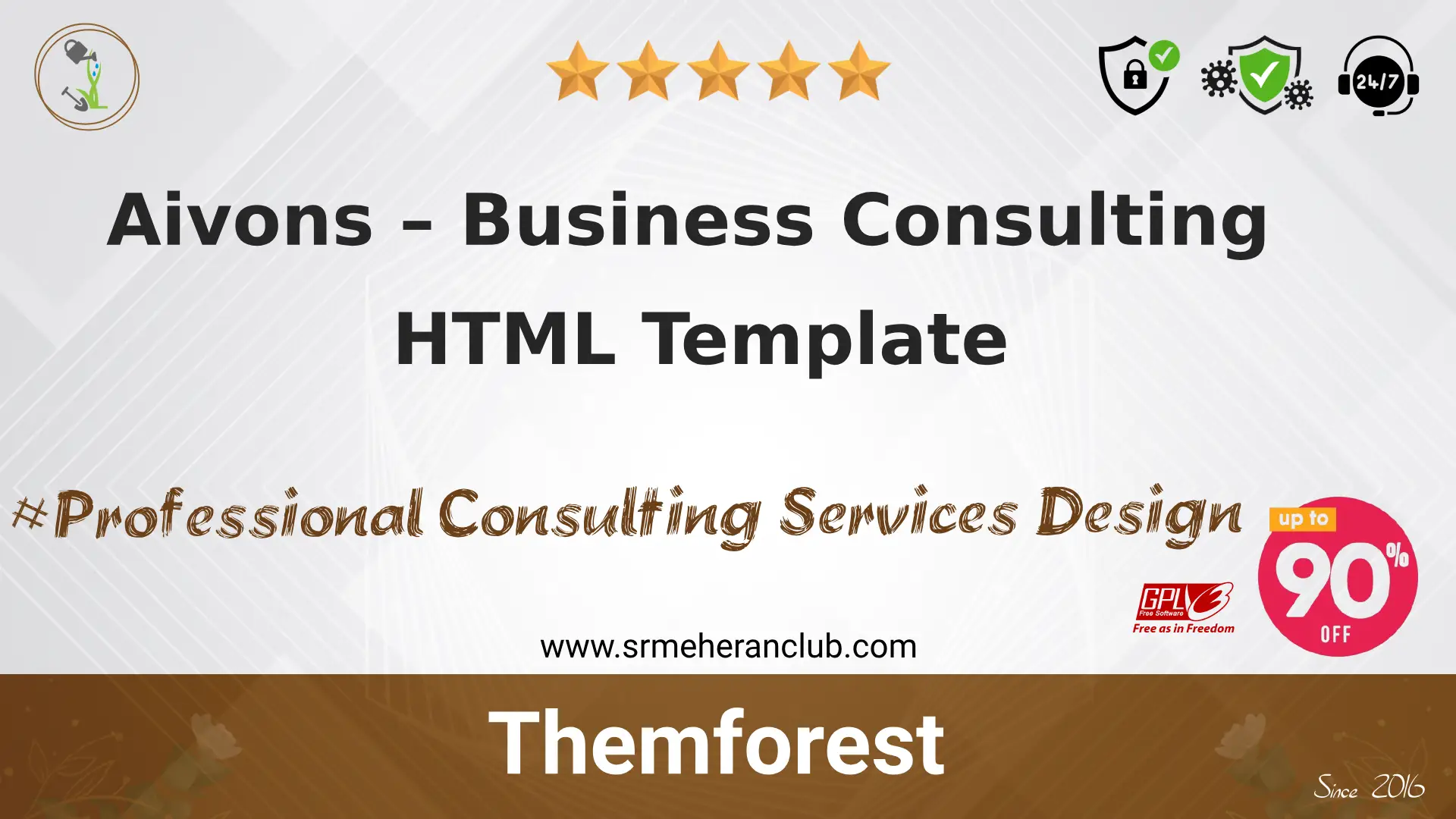 Aivons – Business Consulting HTML Template