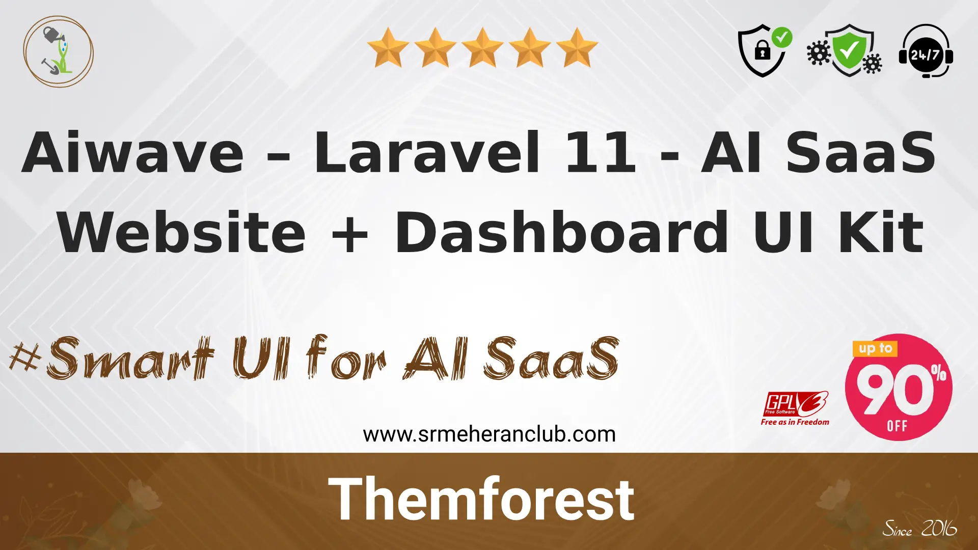 Aiwave – Laravel 11 – AI SaaS Website + Dashboard UI Kit — Template by Themeforest