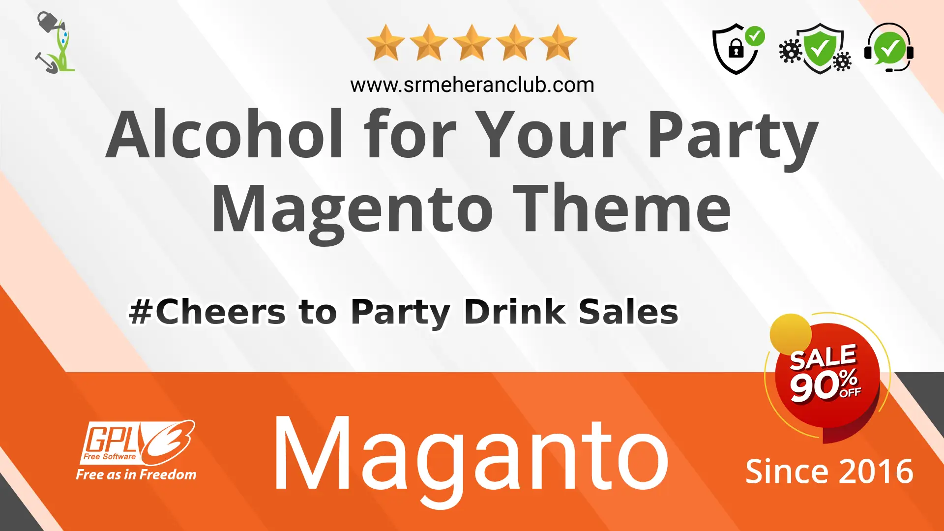 Alcohol for Your Party Magento Theme — Theme by Templatemonster